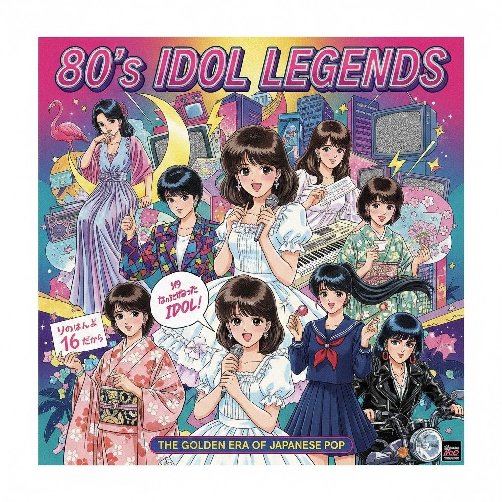 1980年代女性アイドルランキング 1位：松田聖子｜中森明菜｜小泉今日子