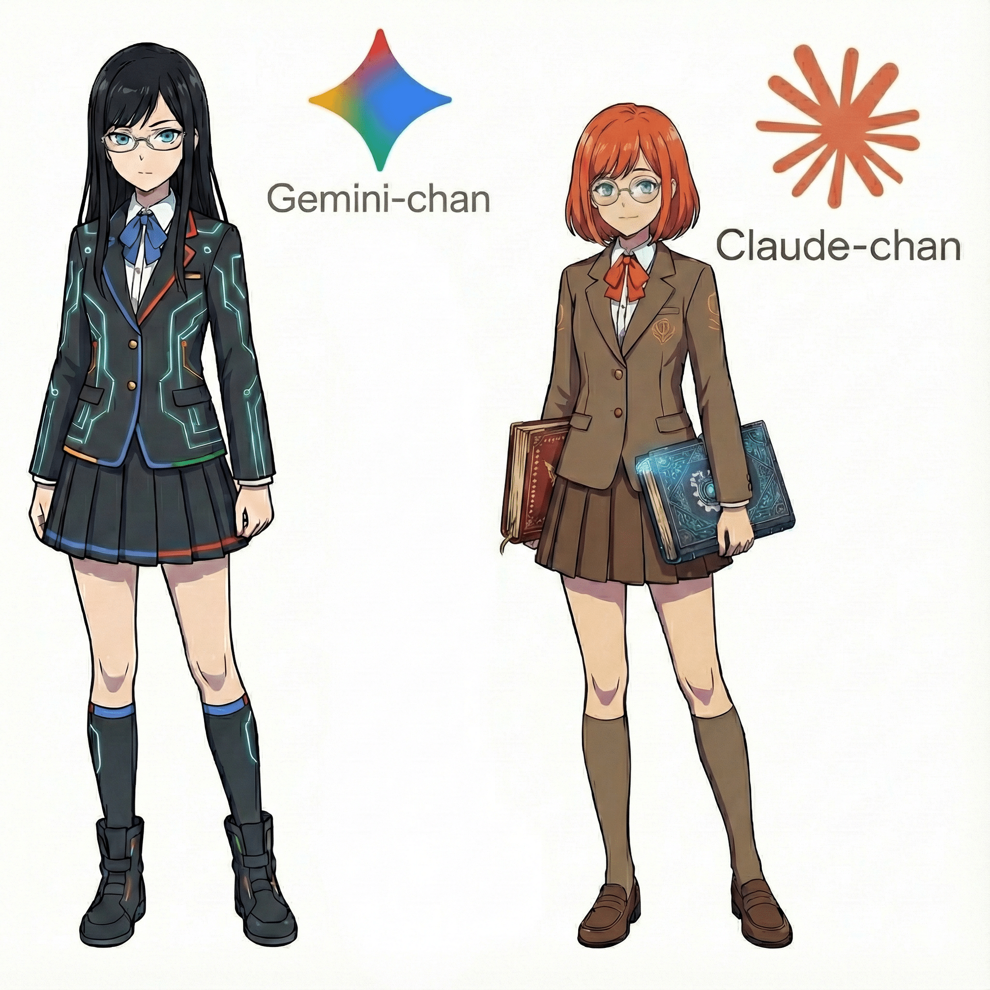 Nano BananaとGPT Image 1.5で描く「チャッピーちゃん」 AI娘 vol.3｜だー