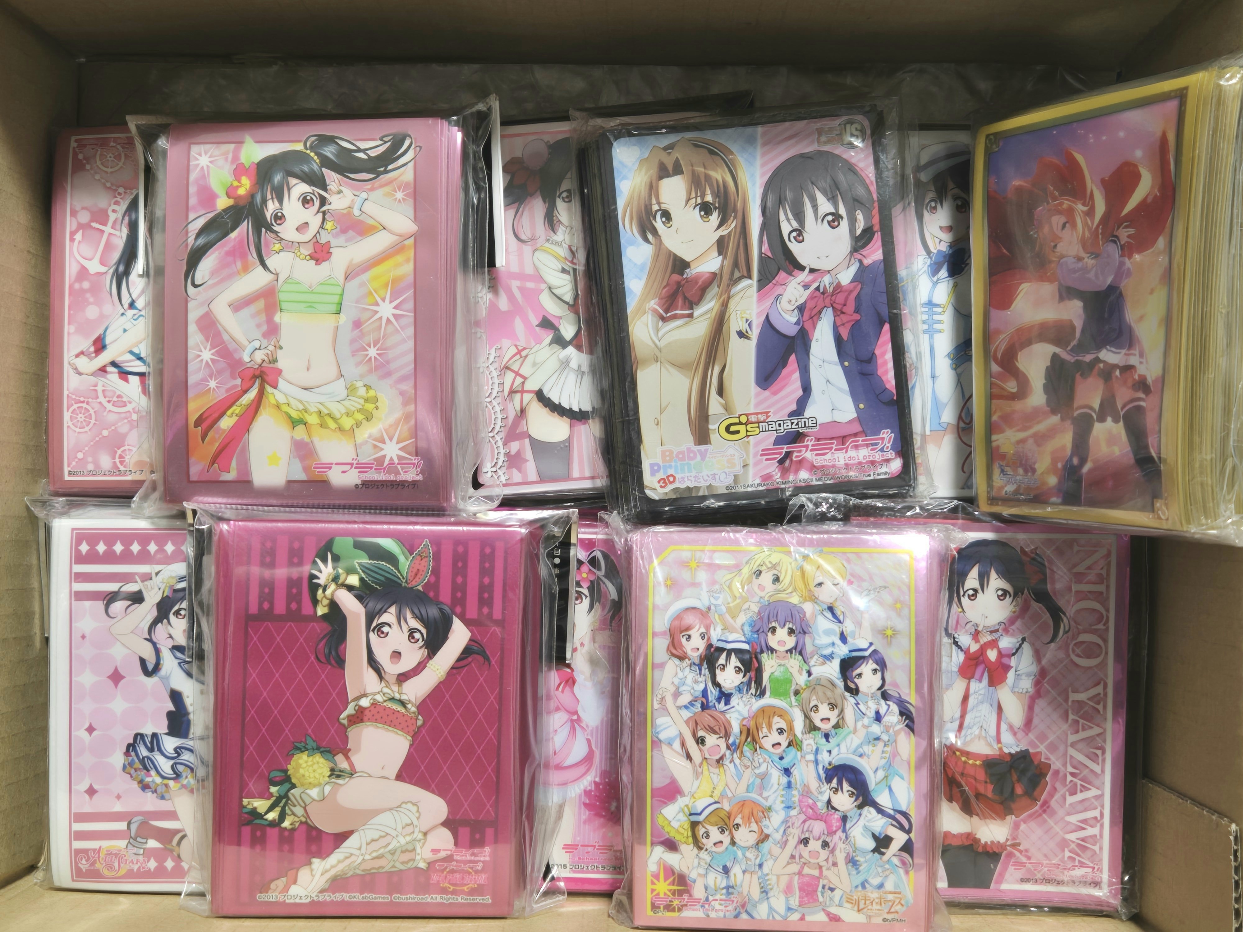 ラブカ】ハイエンド（高級）無地スリーブを徹底比較！【推し色を使おう