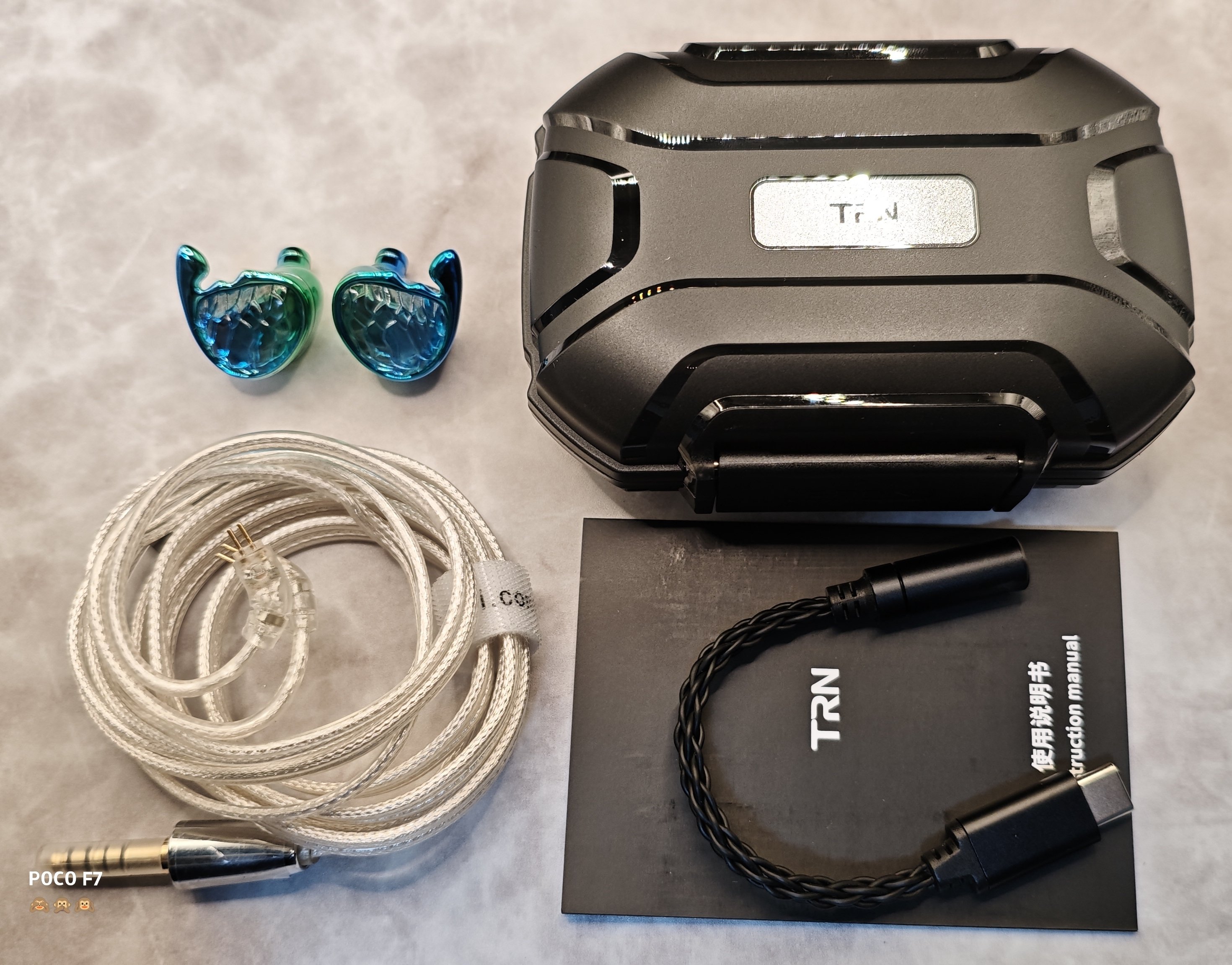 TRN Mermaid ブラック　なおちゃん □TRN Mermaid 紹介｜イヤホンジャックと豆🐒@ポタオデ