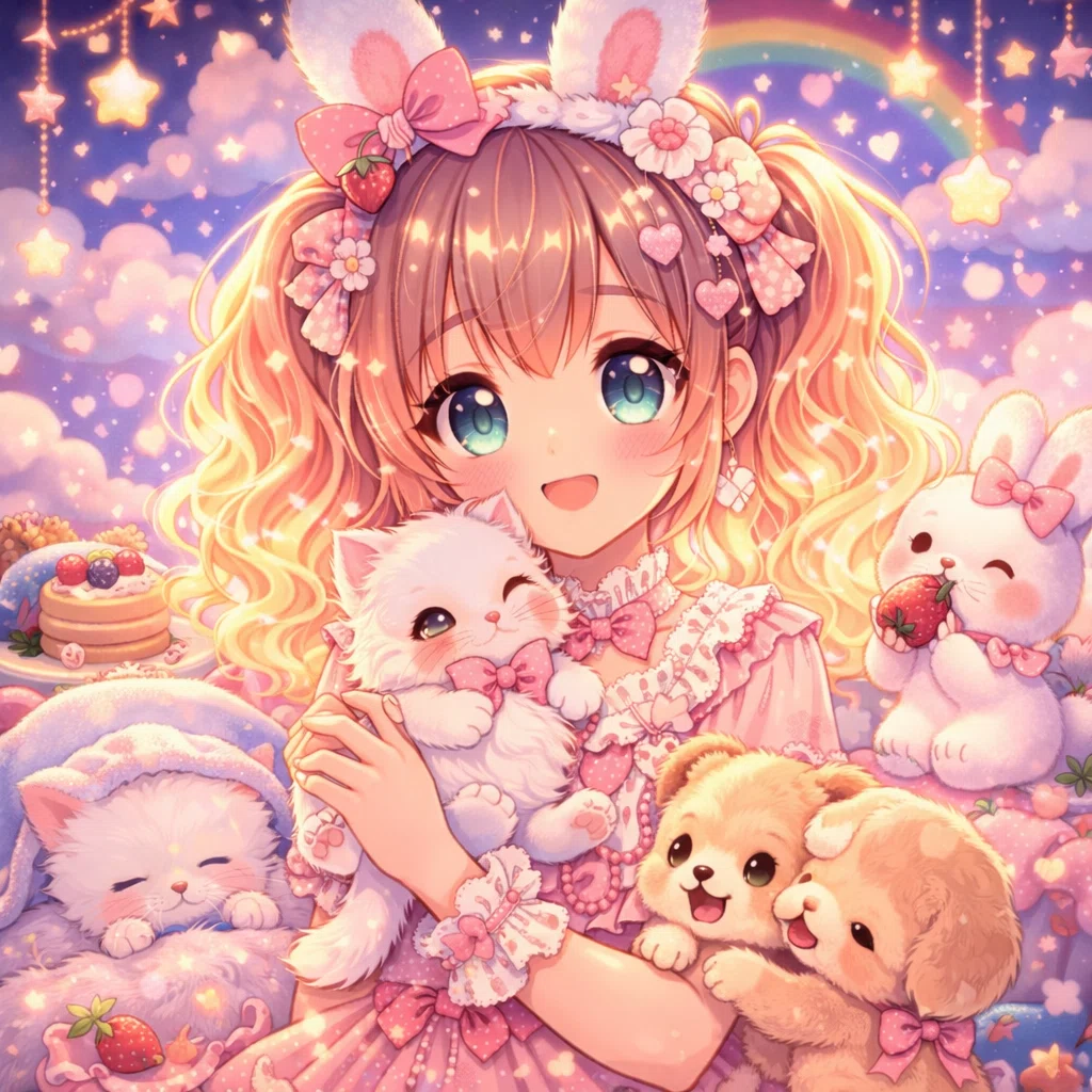草刈先生作、アネットちゃん chatGPTに かわいい＆安らぎ 画像を生成してみた｜前田セバスチャン