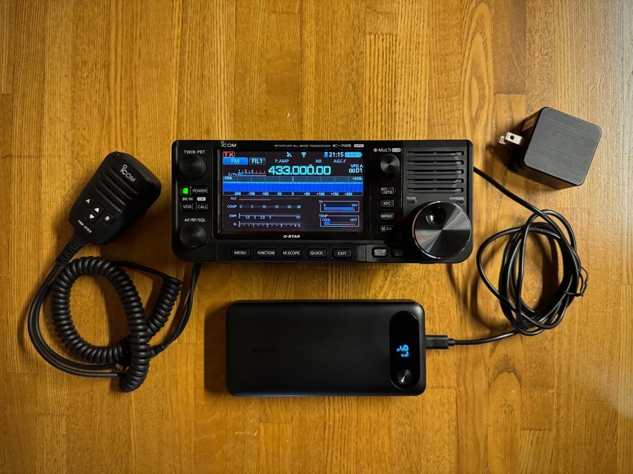 My Rig ICOM IC-705｜mick