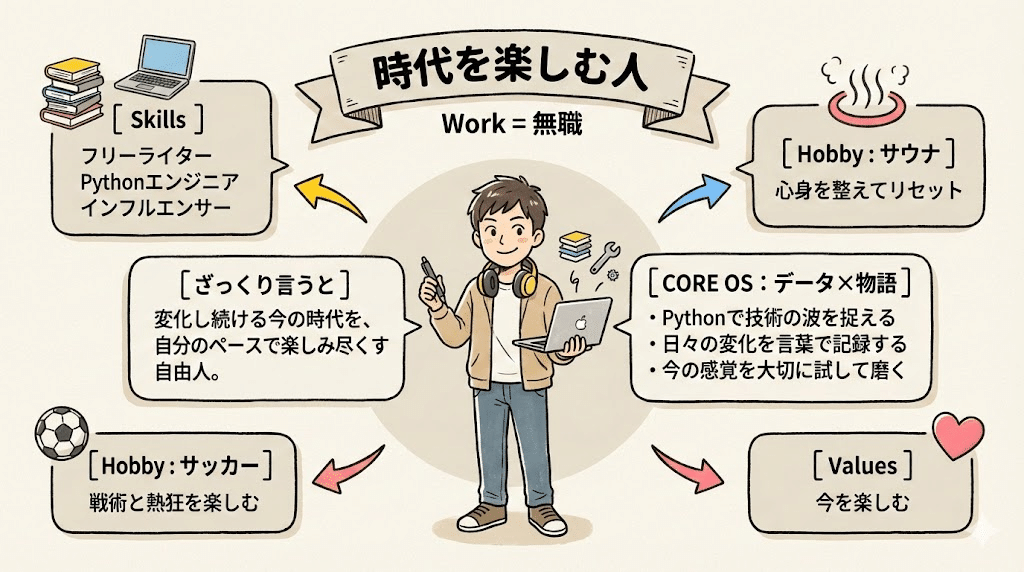 自己紹介を1枚図解にする「YAMLプロンプト」入門｜Gemini×画像生成AIで