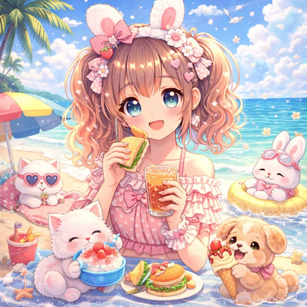 chatGPTに かわいい＆安らぎ 画像を生成してみた｜前田セバスチャン
