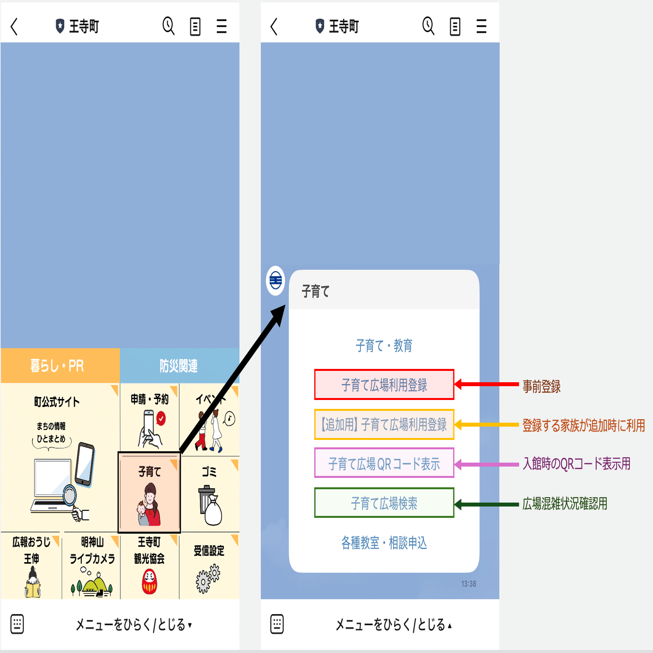 IWACO連絡専用ページ 奈良県王寺町】利用者カード持ち歩き不要。LINE上のカード提示で完結