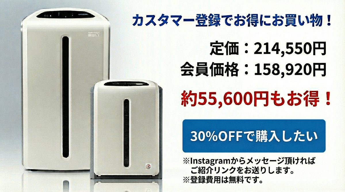 世界売上高No.1の空気清浄機】アトモスフィアスカイの性能｜吉田圭佑