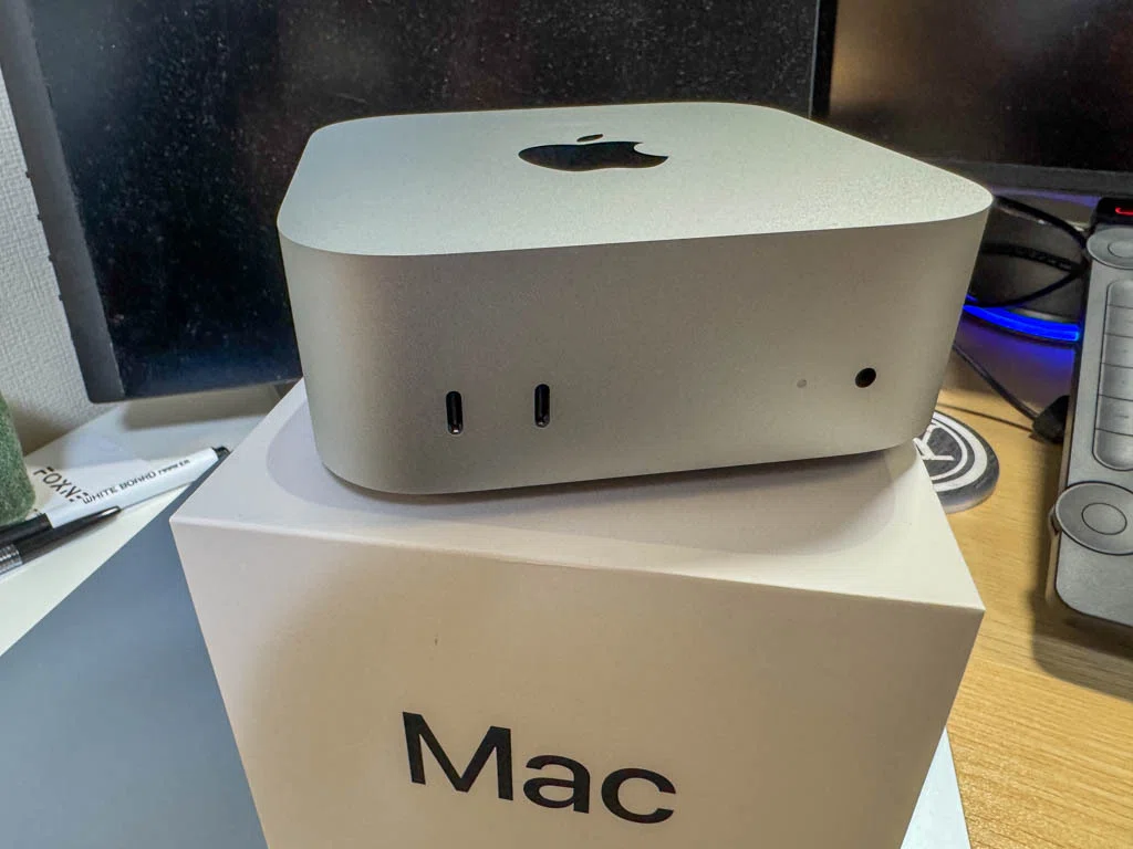 mac mini m4 メモリ24gbモデル