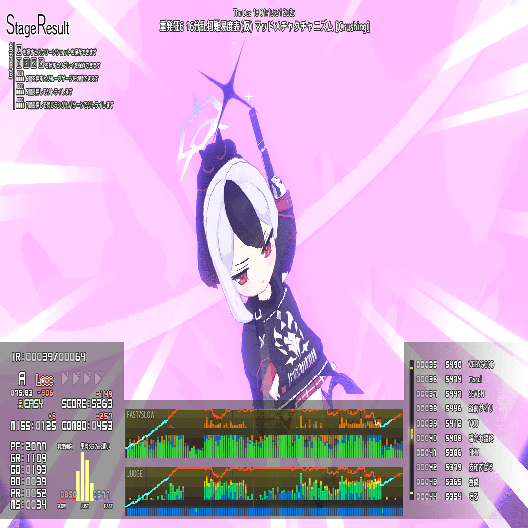 音ゲー日記20251217｜GRASS