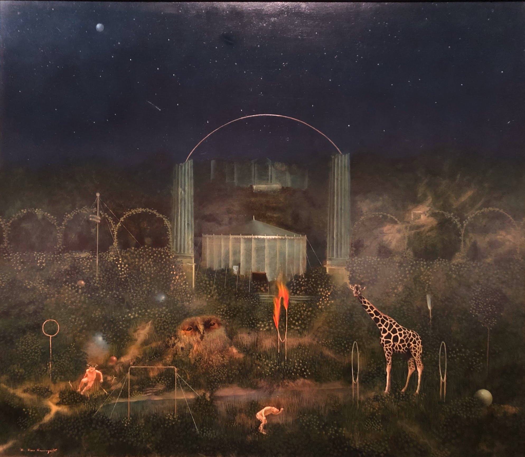 テンペラの静謐な空気 川口起美雄展｜ういうい