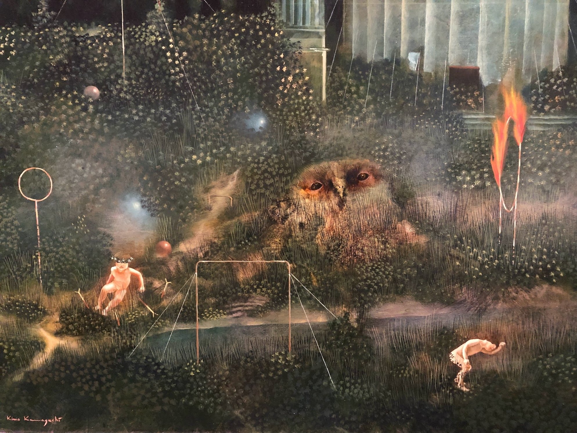 テンペラの静謐な空気 川口起美雄展｜ういうい