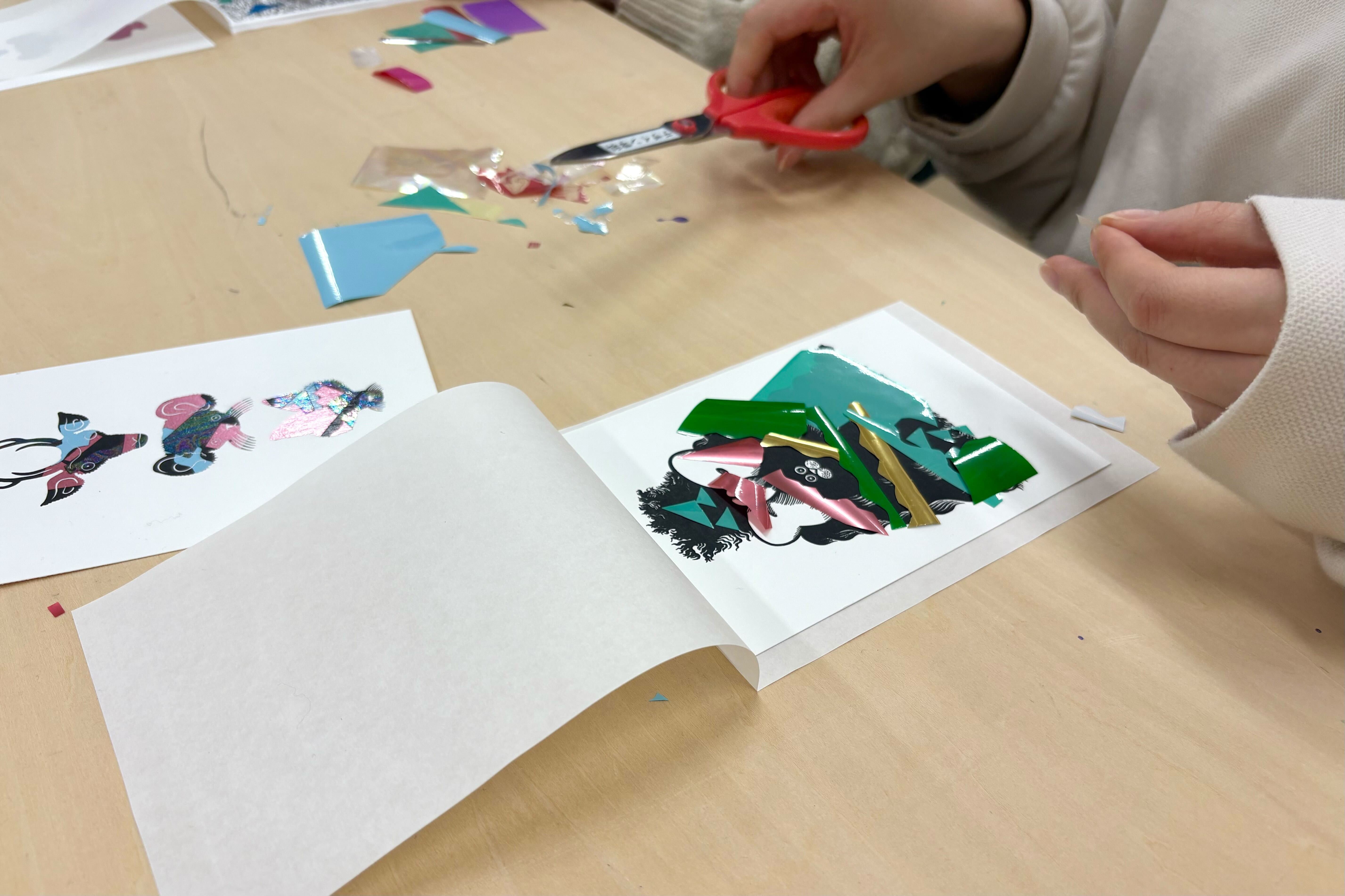 【授業：嵯峨美術大学（2025年度後期授業）】“顔料箔”を知ろう