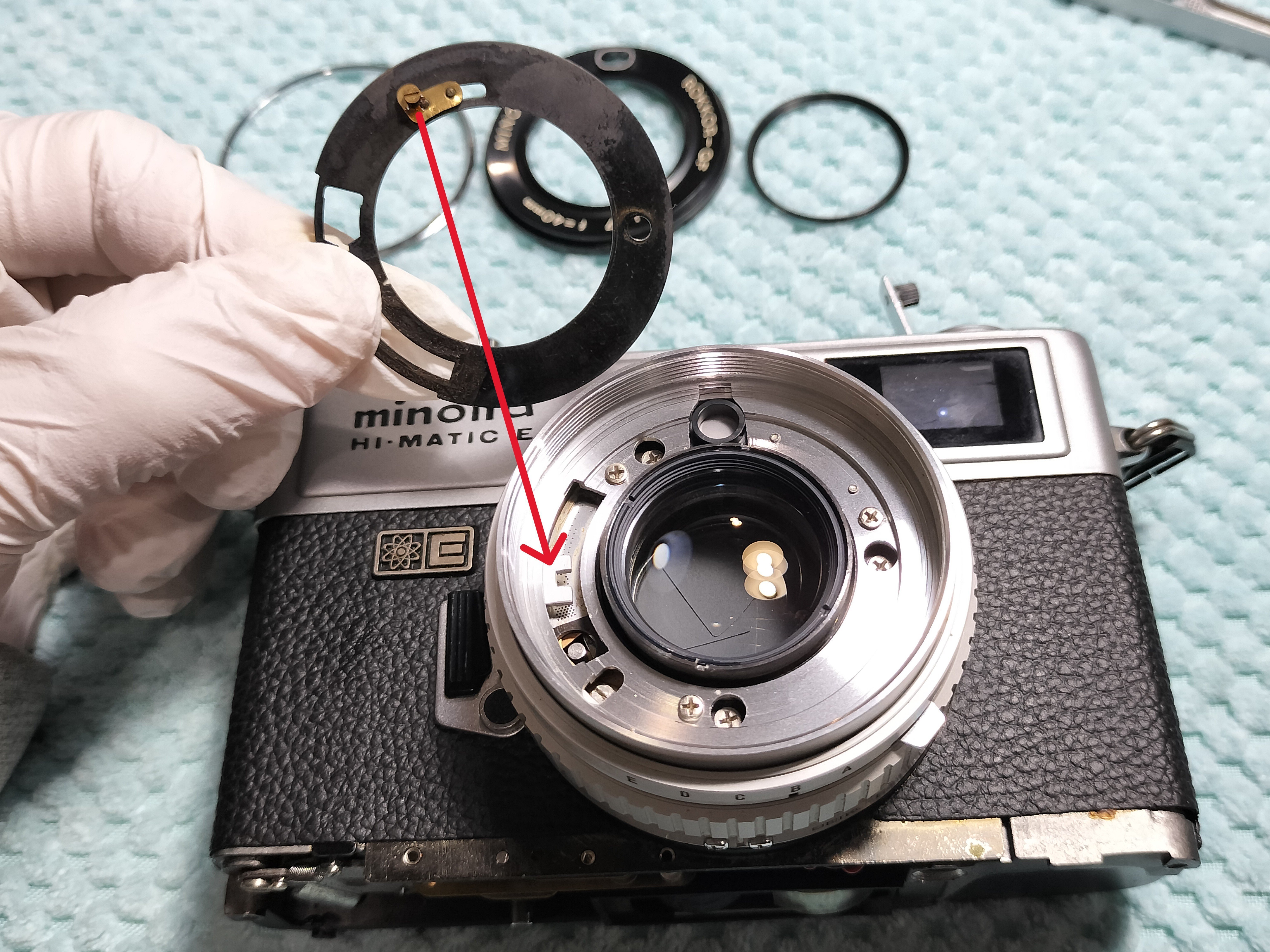 動作品　Minolta HI-MATIC E フィルムカメラ Minolta Hi-Matic E - Camera – Kamerastore