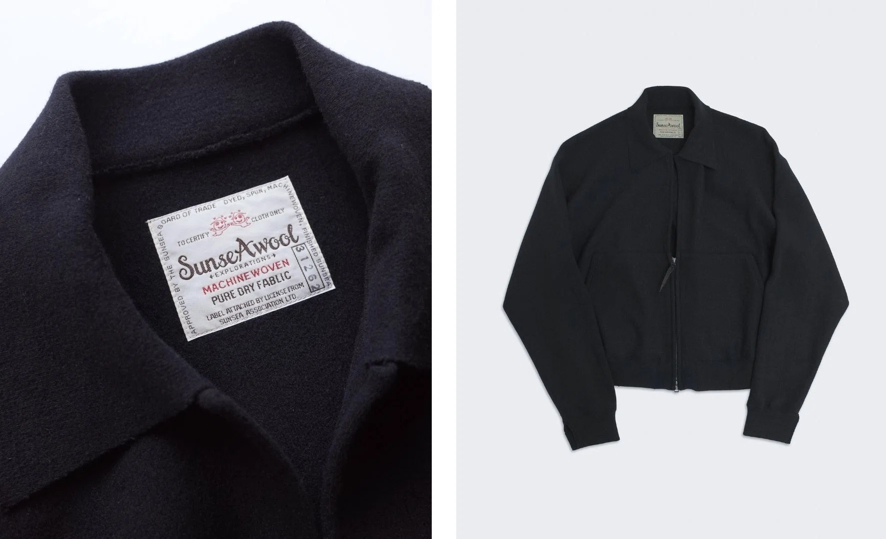 SUNSEA 31th Collection 3106 Half Zip Blouson｜keylimeTokyo