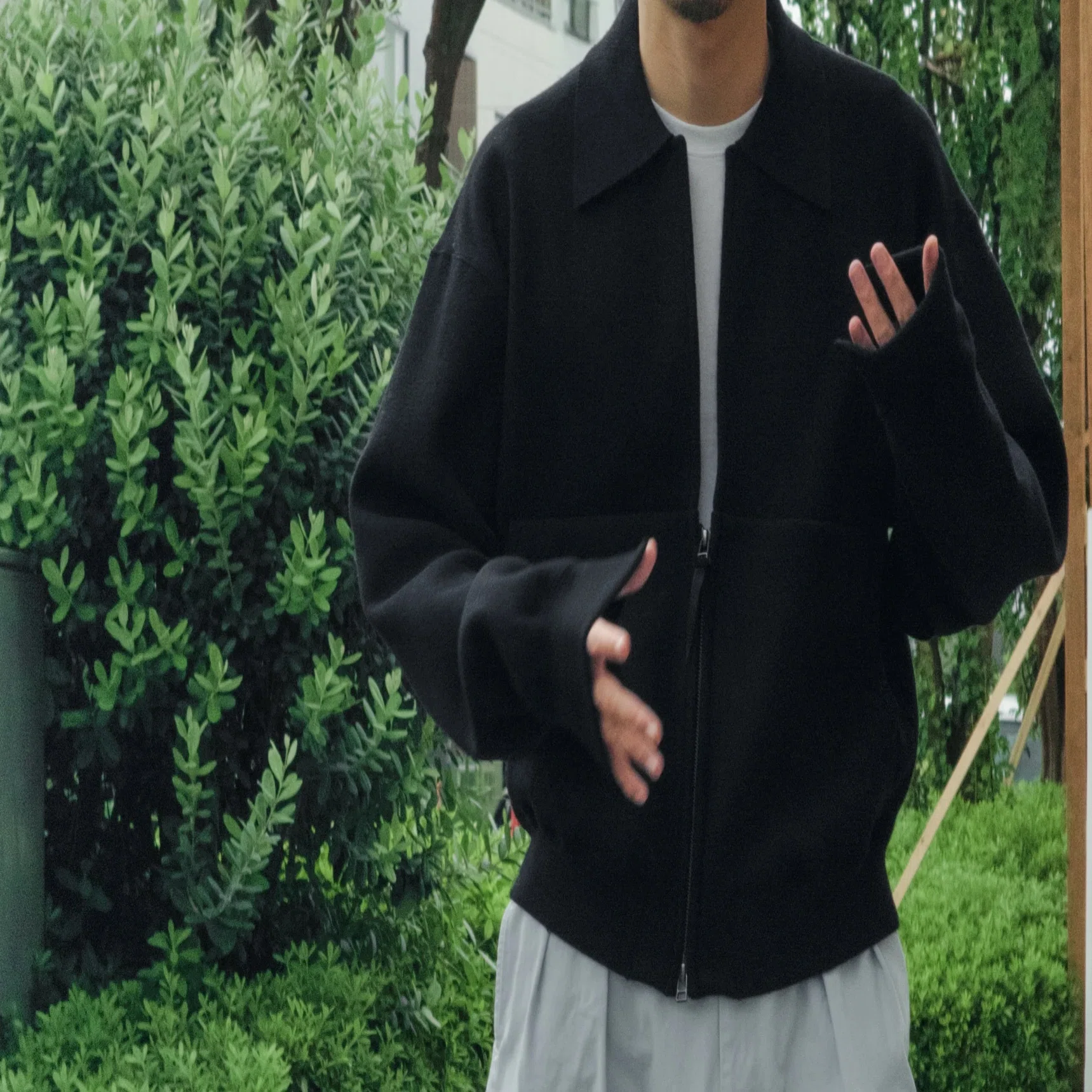 SUNSEA 31th Collection 3106 Half Zip Blouson｜keylimeTokyo