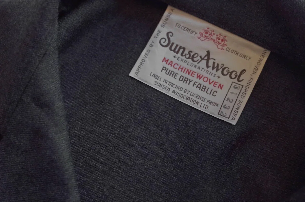 SUNSEA N.M Thickened w/耳 3123 Long Sleeve Polo、3143 Easy Pants