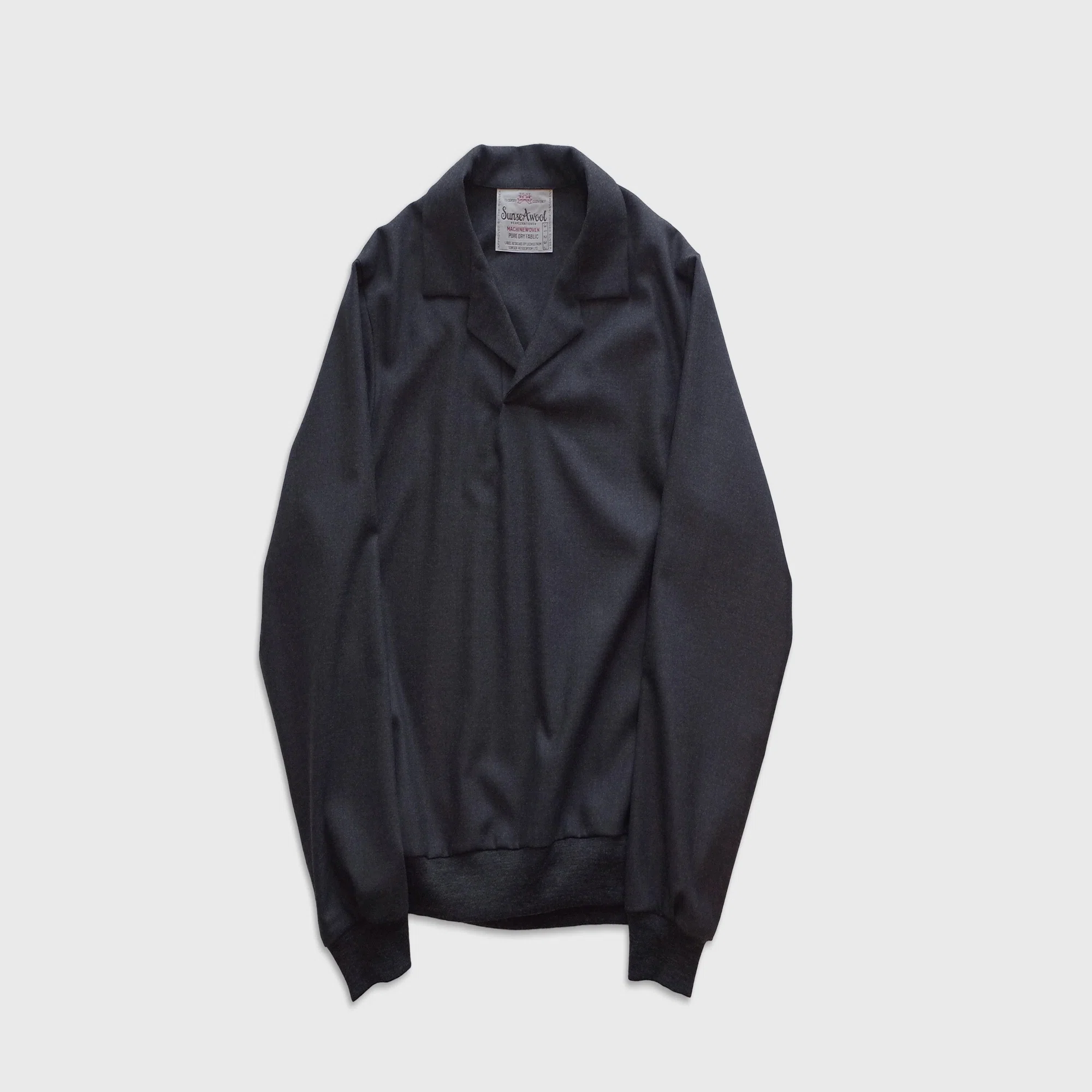 SUNSEA N.M Thickened w/耳 3123 Long Sleeve Polo、3143 Easy Pants 
