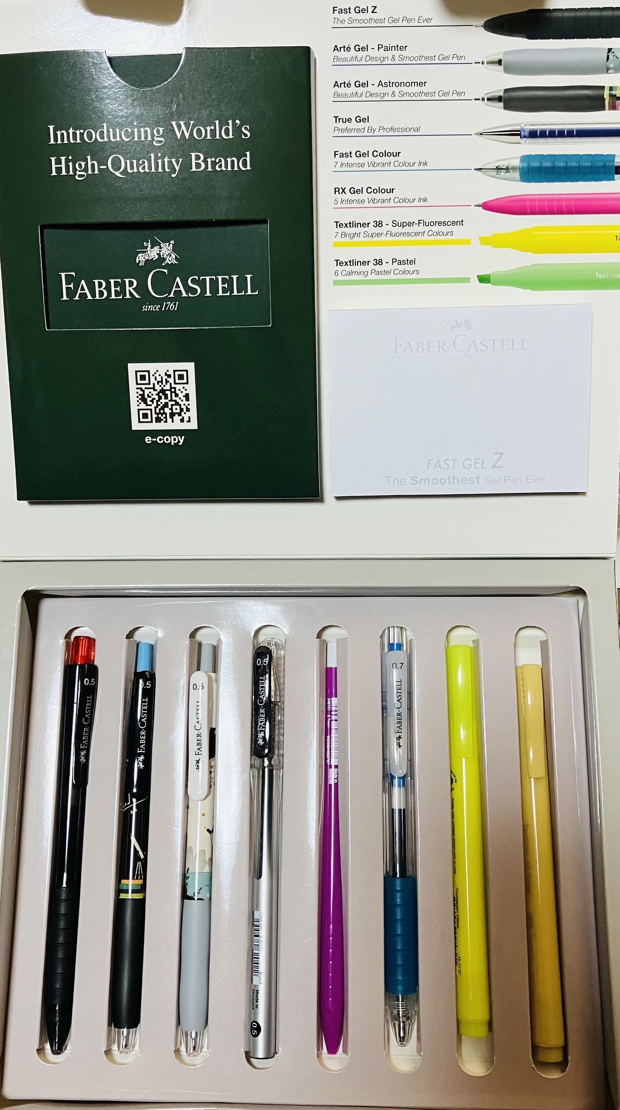 ファーバーカステル ファストゲルZ、colour｜えいみ