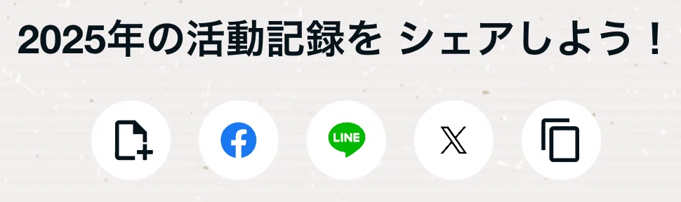 noteまとめページのスクリーンショット SNSアイコン