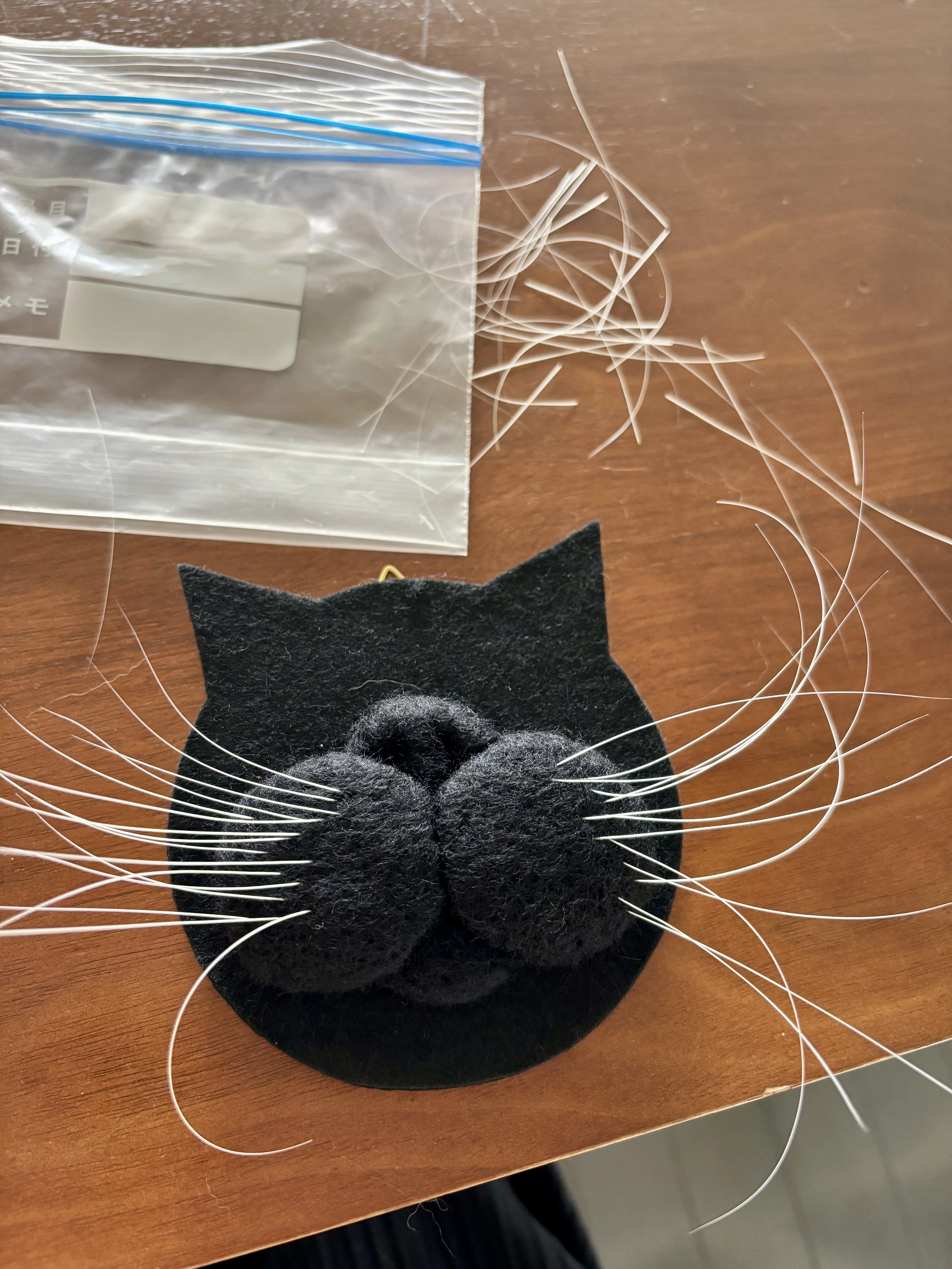 猫のおヒゲ差し 現在の様子です💕｜ちい