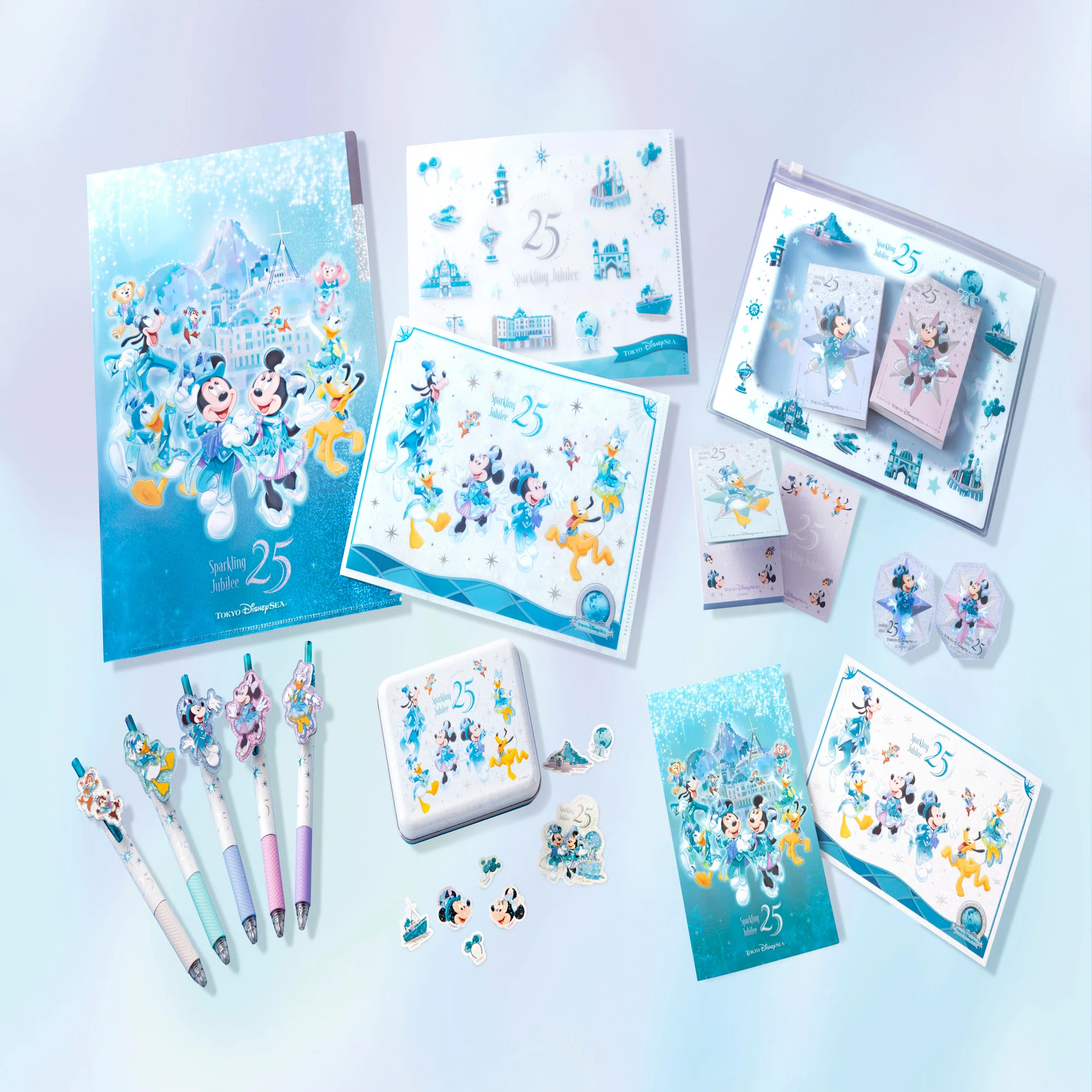 東京ディズニーシー25周年 アニバーサリーを彩るスペシャルグッズを 
