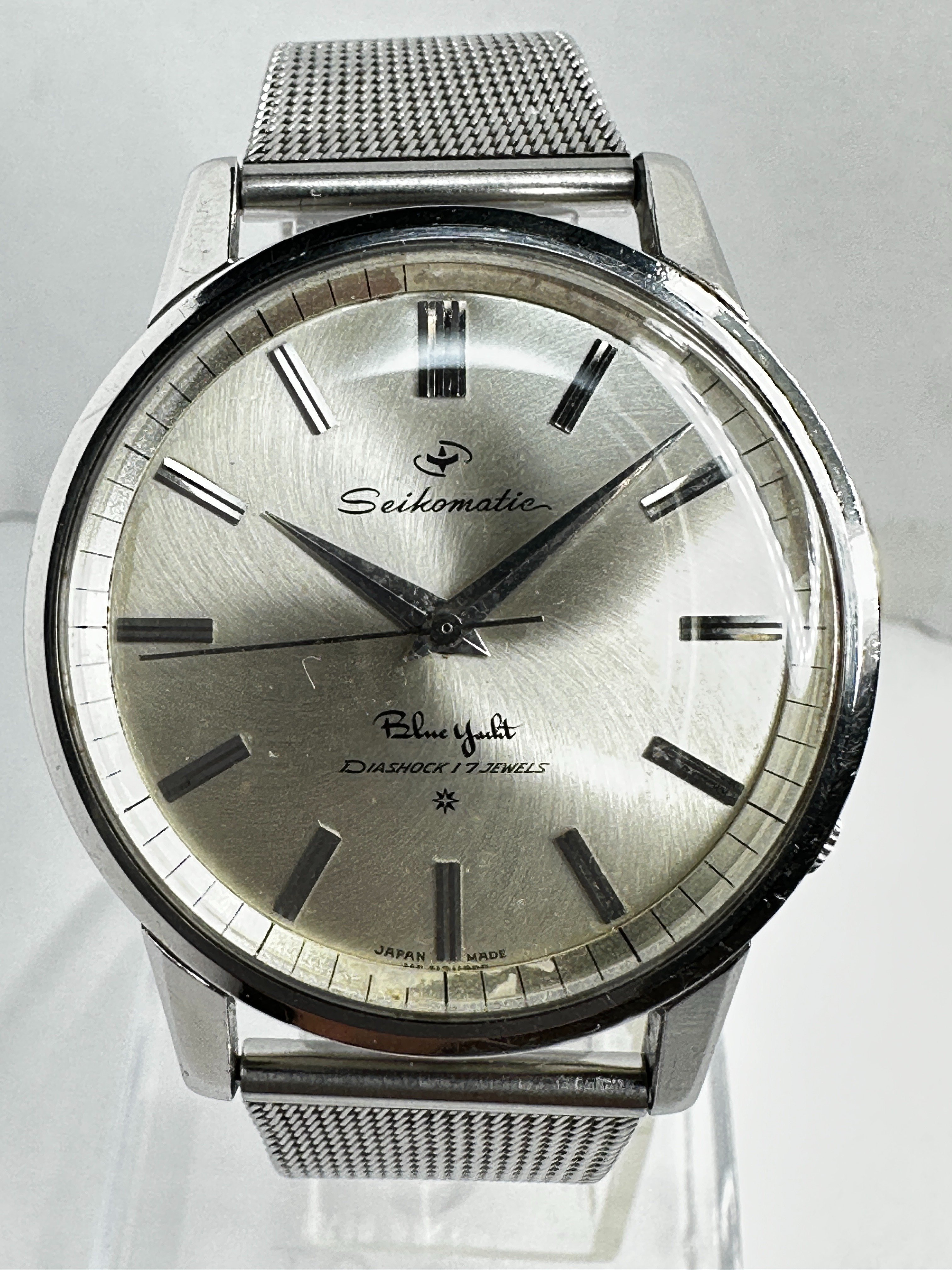 ⌚033】SEIKO マチック ブルーヨット｜Crusoe