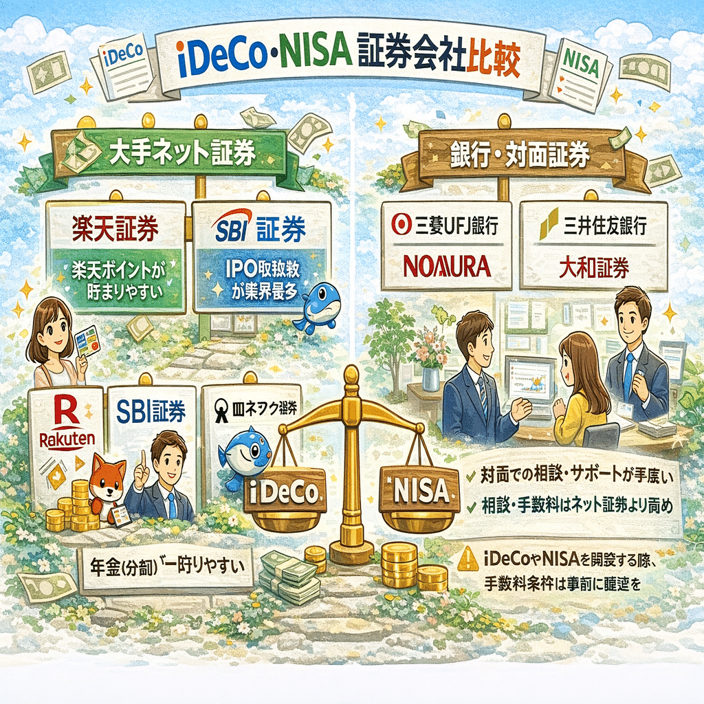 縦横無尽」iDeCo・新NISA徹底比較ガイド｜juicy_sap