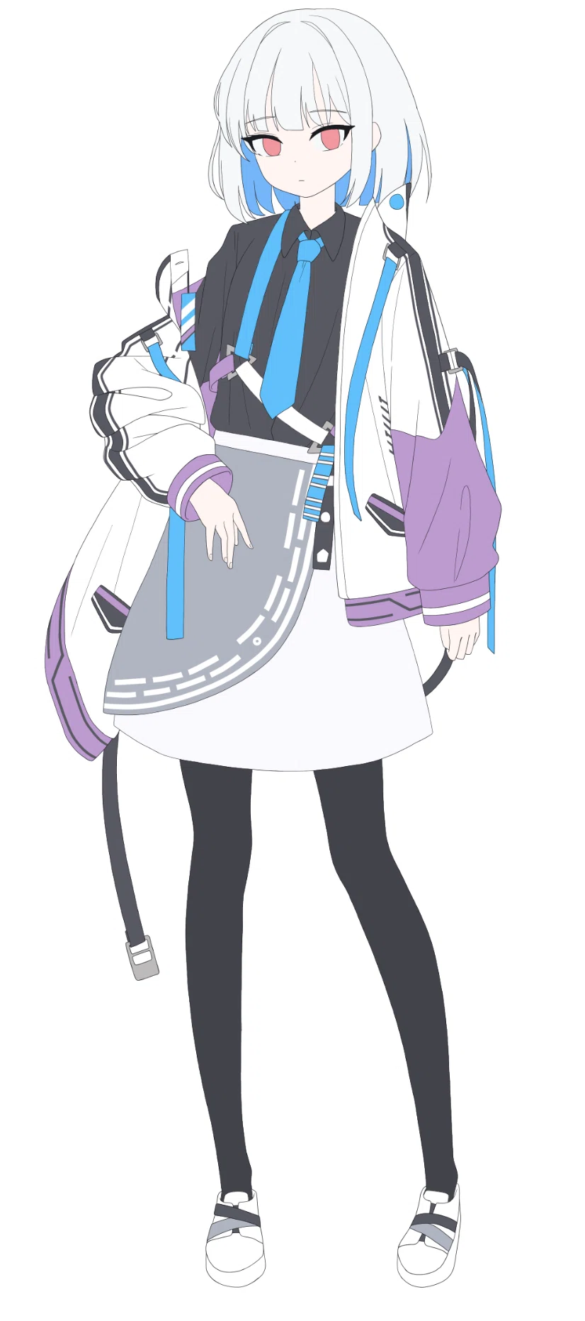 っしゃ。本気出してブルアカ絵柄でオリキャラを描くか！｜相川結月