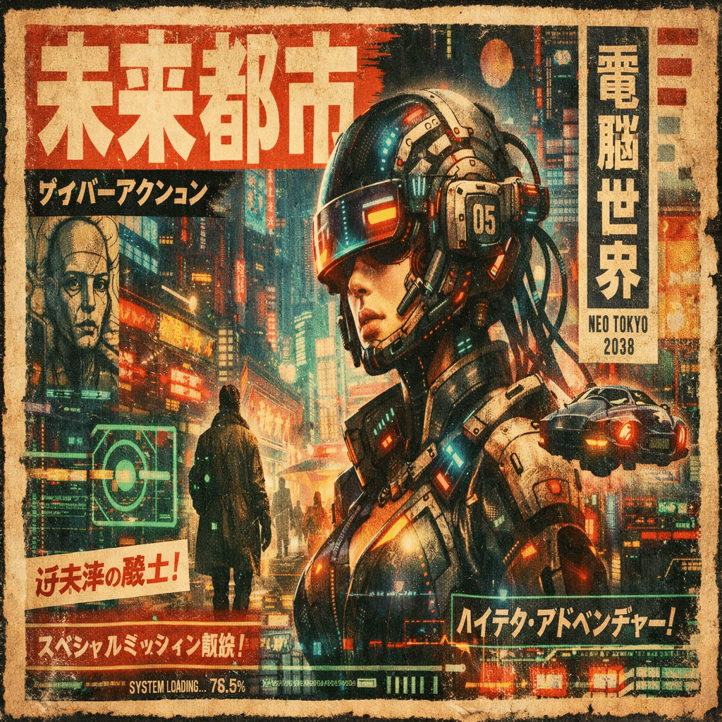 画像生成AIを使ってミクストメディアの世界を再現する方法｜田中勇道