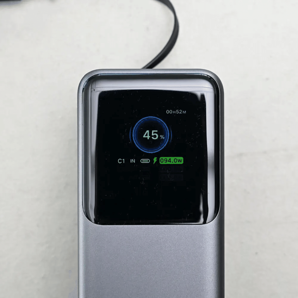 UGREEN Nexode 巻取式USB-Cケーブル内蔵 モバイルバッテリー (20000mAh