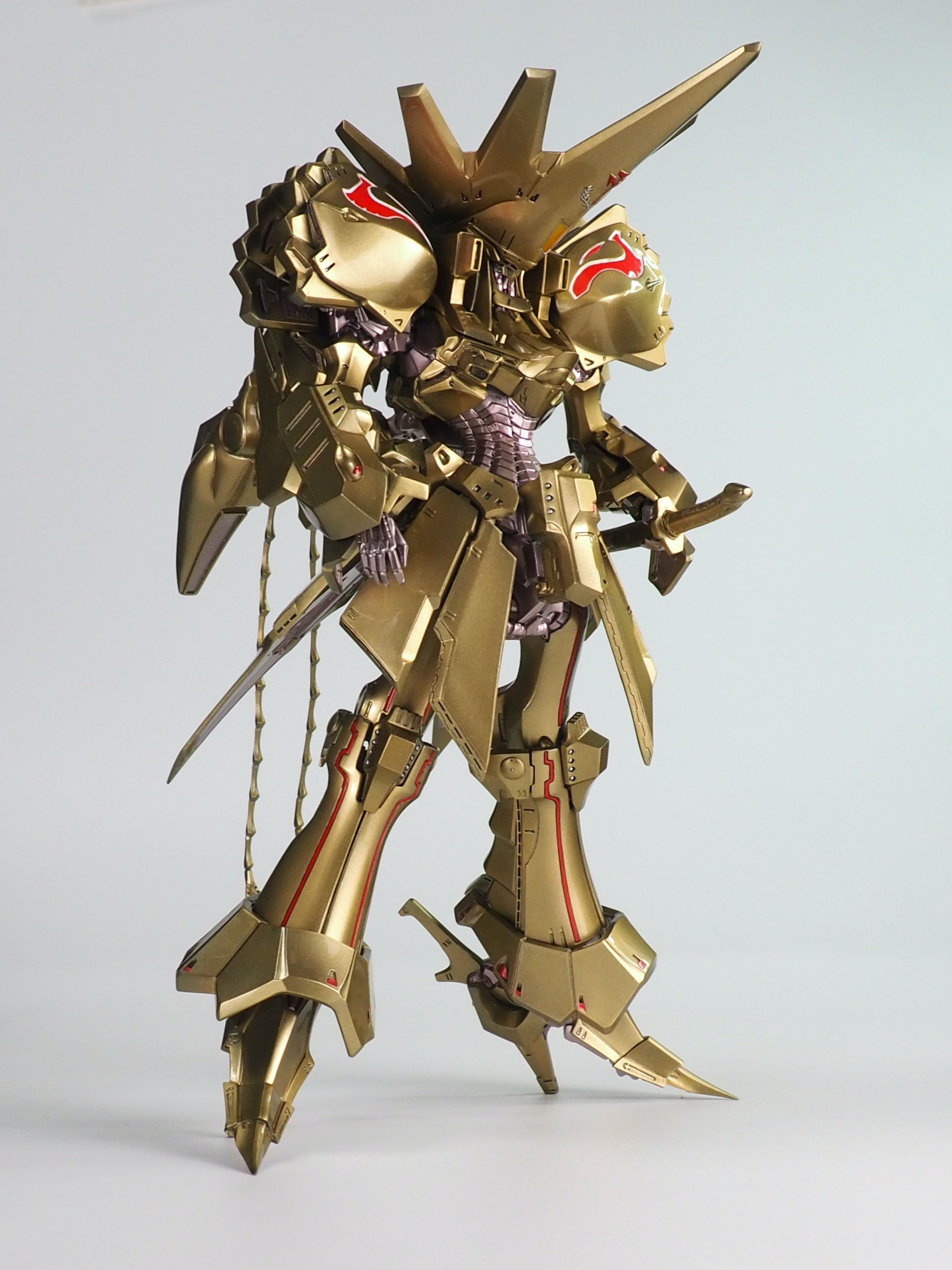 東京都ゴールド版千代田区ロットNo001です HSGK 1/100 KNIGHT of GOLD A-T」take.4｜May dé Garage（メイドガレージ）
