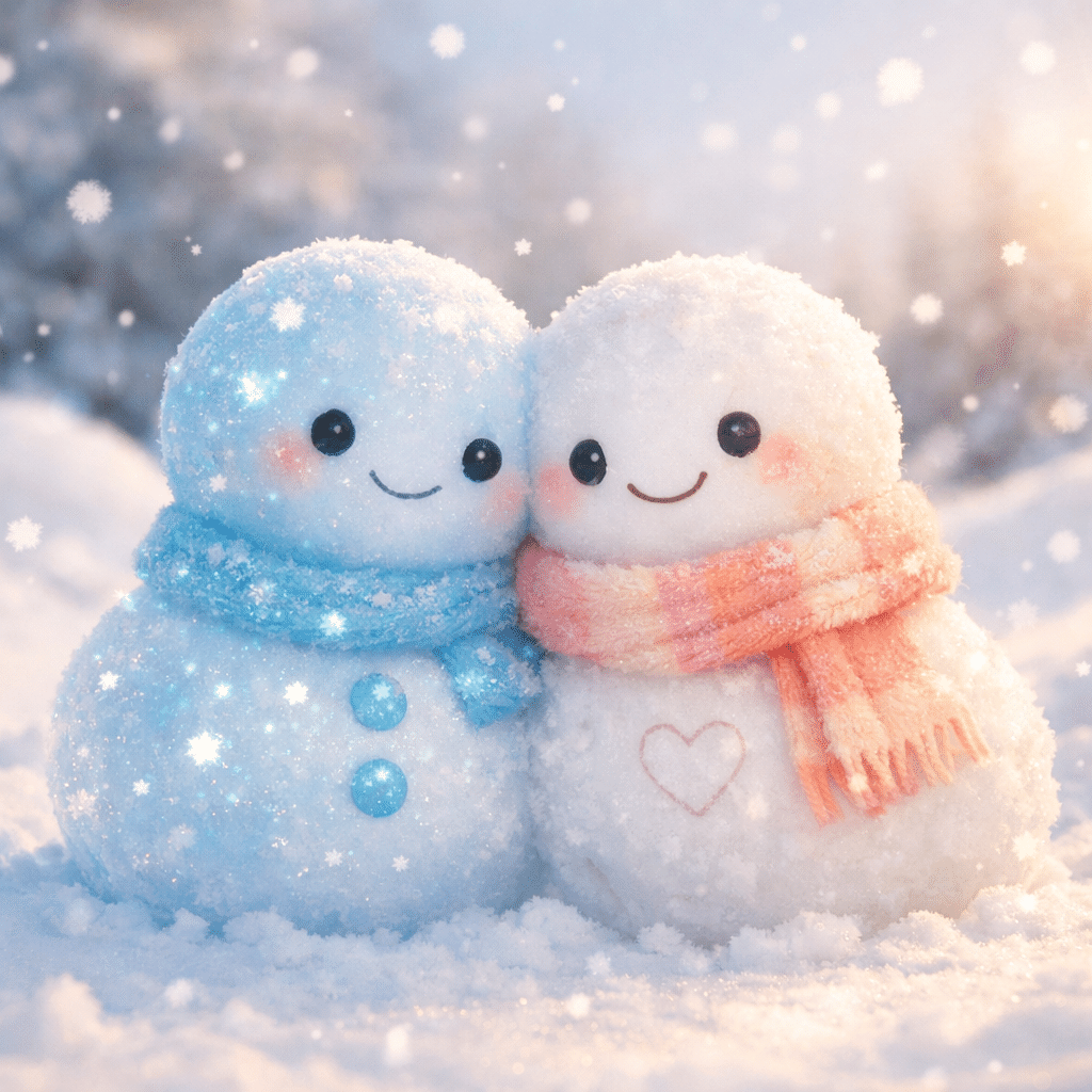 ⛄️ChatGPTの出力した雪だるま｜ひより