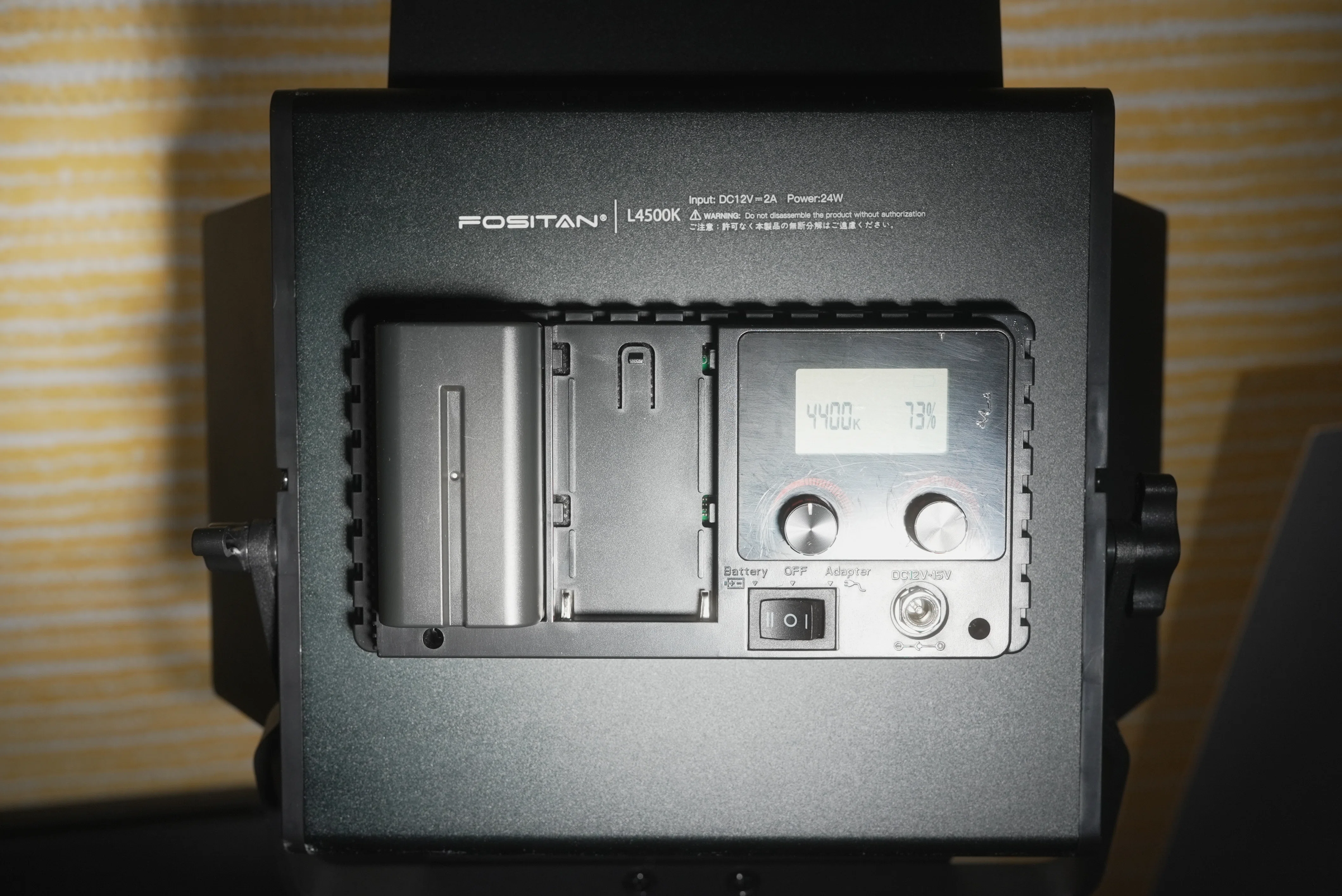 新しいLEDライトFOSITAN L4500Kを導入｜ブツ撮りも家族写真もパワー