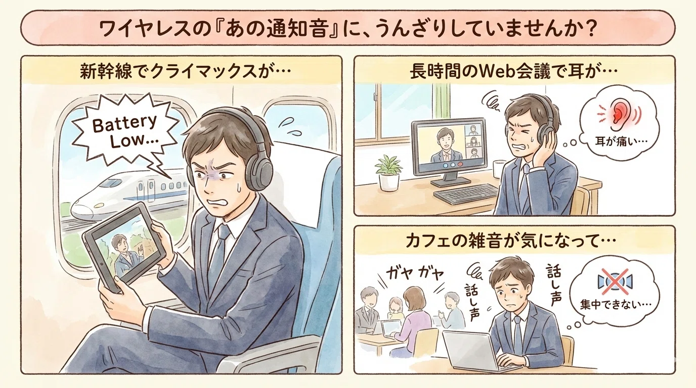 充電、いつしたっけ？」驚異の60時間再生。Sennheiser MOMENTUM 4 