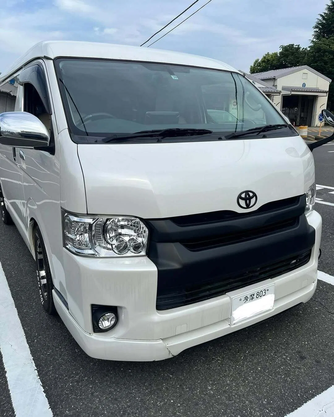 事例紹介】最高級ハイエースを8ナンバー化｜ファインテックツアラーの