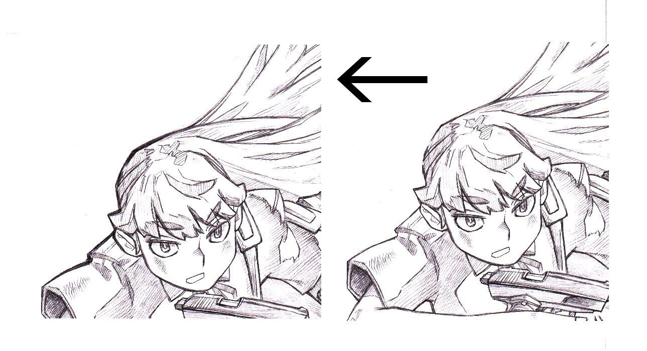 イラスト練習#11「自己添削4。仕上げ中も違和感をつぶす