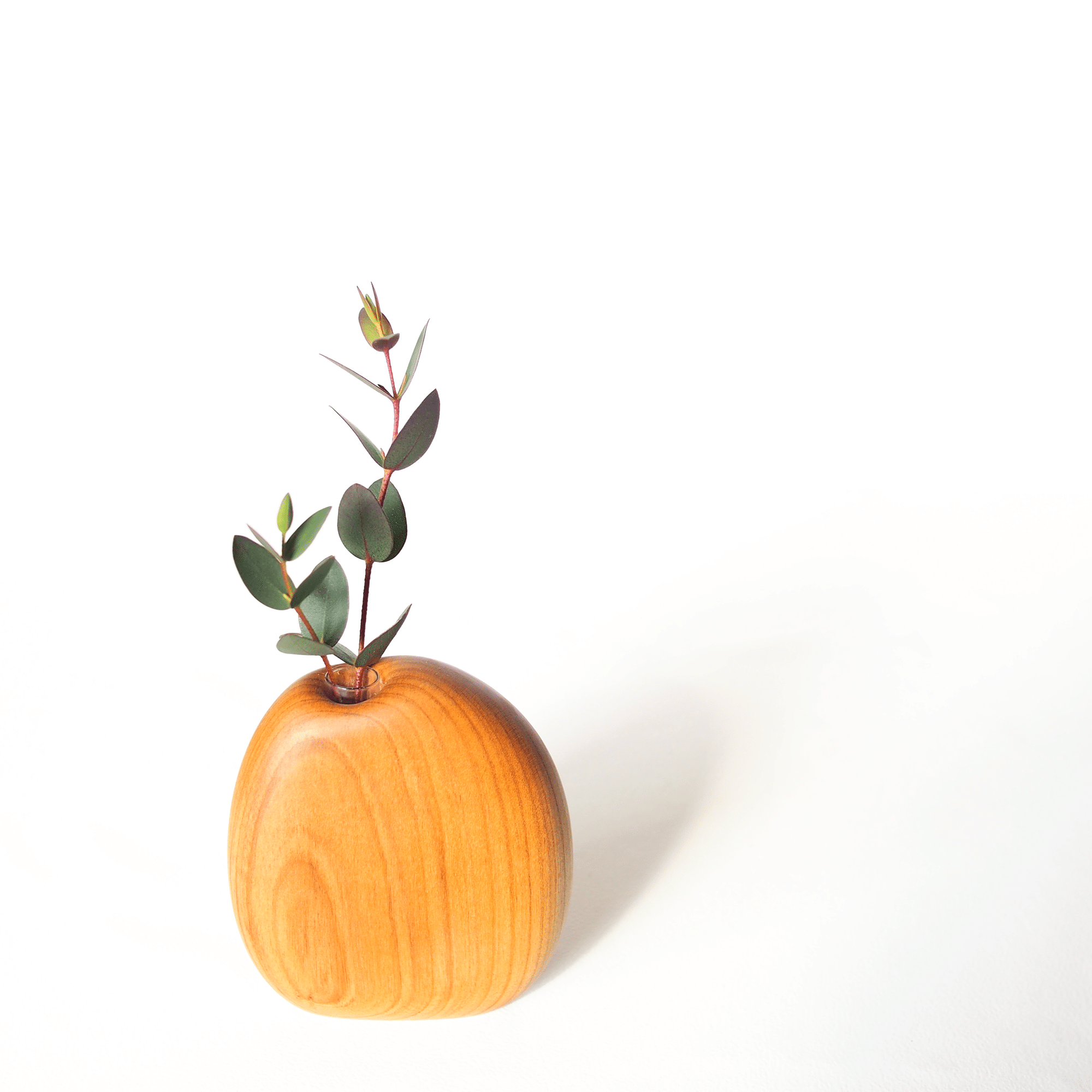 木製一輪挿し『やわら』｜MOE｜クラフト工房『森のこのは』