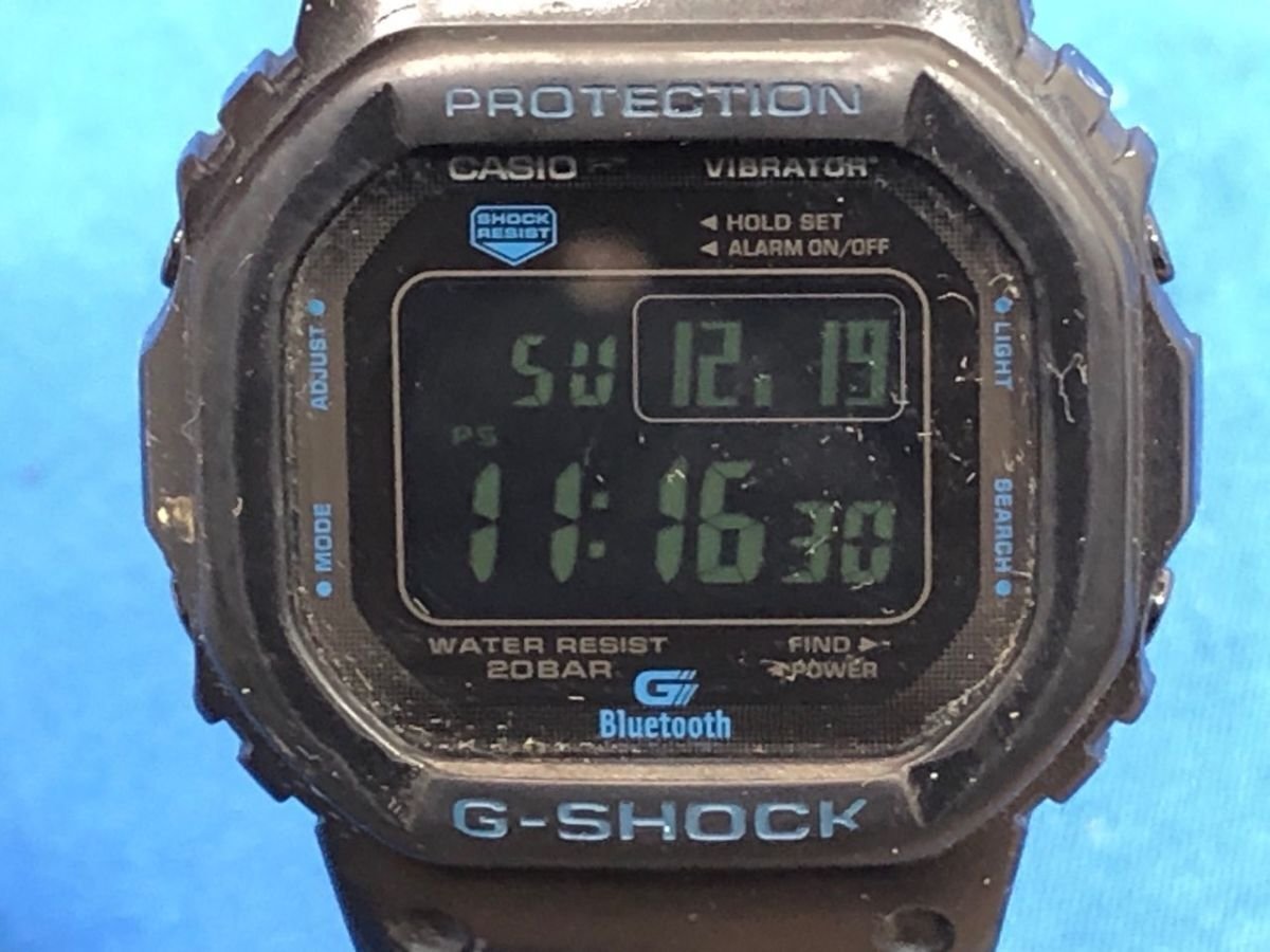 No.385 | Casio | GB-5600AA | 掃除すれば意外と綺麗になる時計｜と