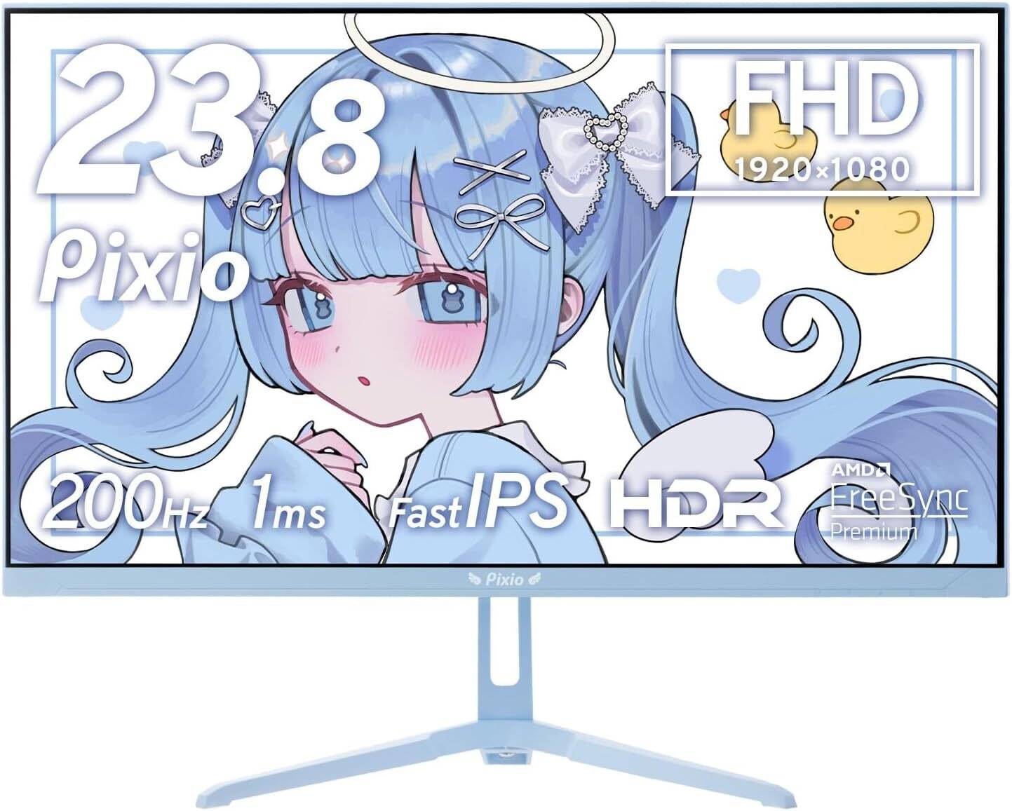 Pixio PX248 Wave Pastel Blue Angel ゲーミングモニター徹底解説