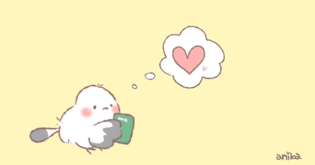 シマエナガちゃん見出しイラスト｜煌星アニカ