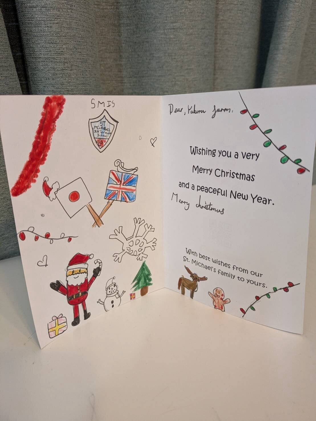 🎄🍓 心あたたまるクリスマスカードが届きました 🍓🎄