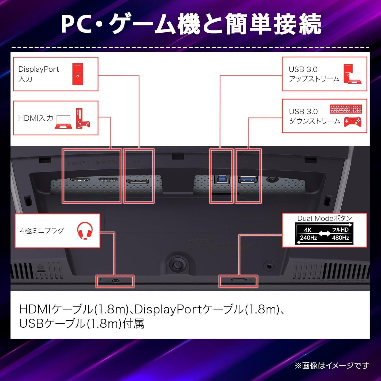 4K(3840×2160)/VESA Dual Mode/Nano IPS LG UltraGear 27G850A-B ゲーミングモニター徹底解説:VGP 2025 Summer