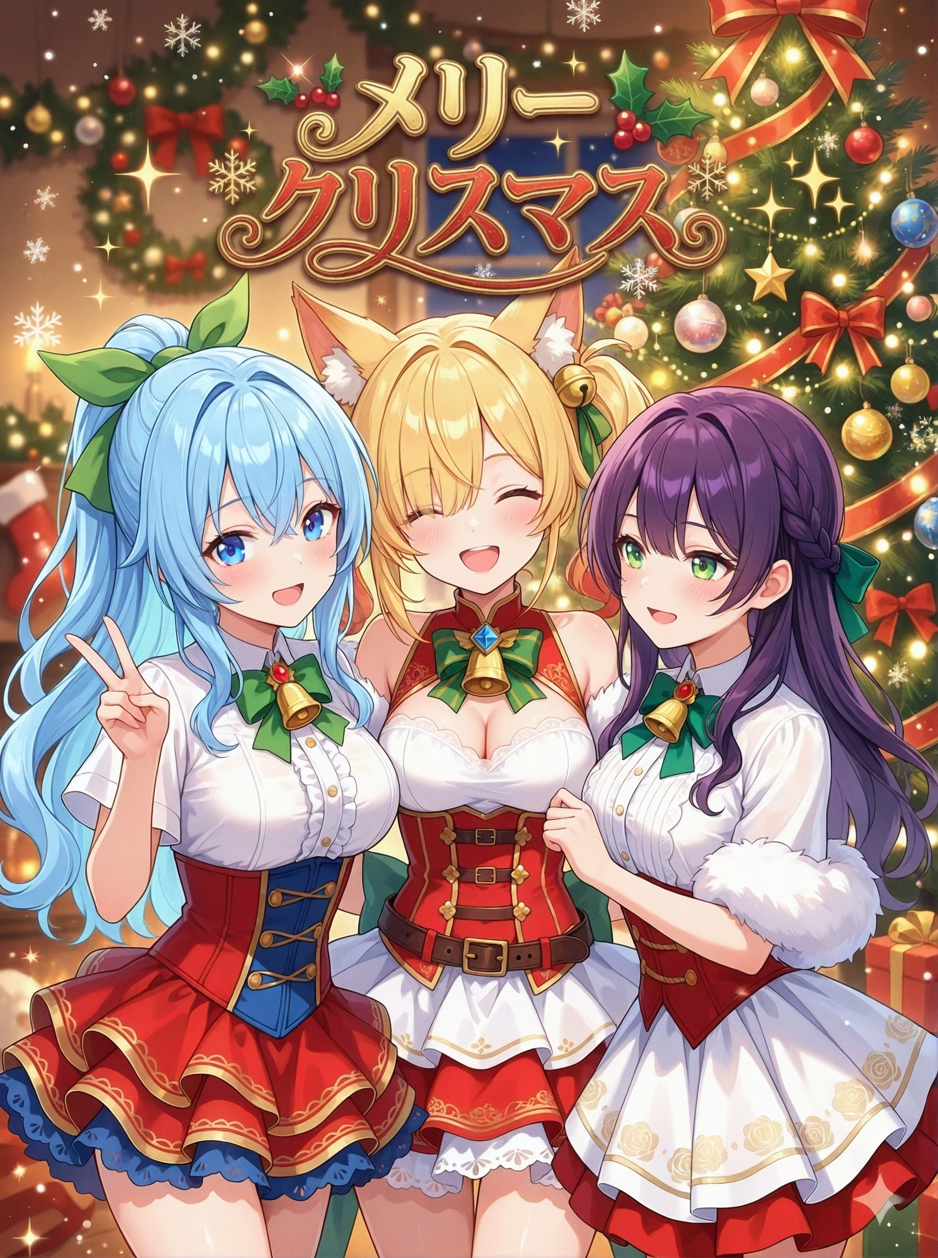 簡単!カワイイ!!NanoBananaProでクリスマスカード作り！！ #AIイラスト