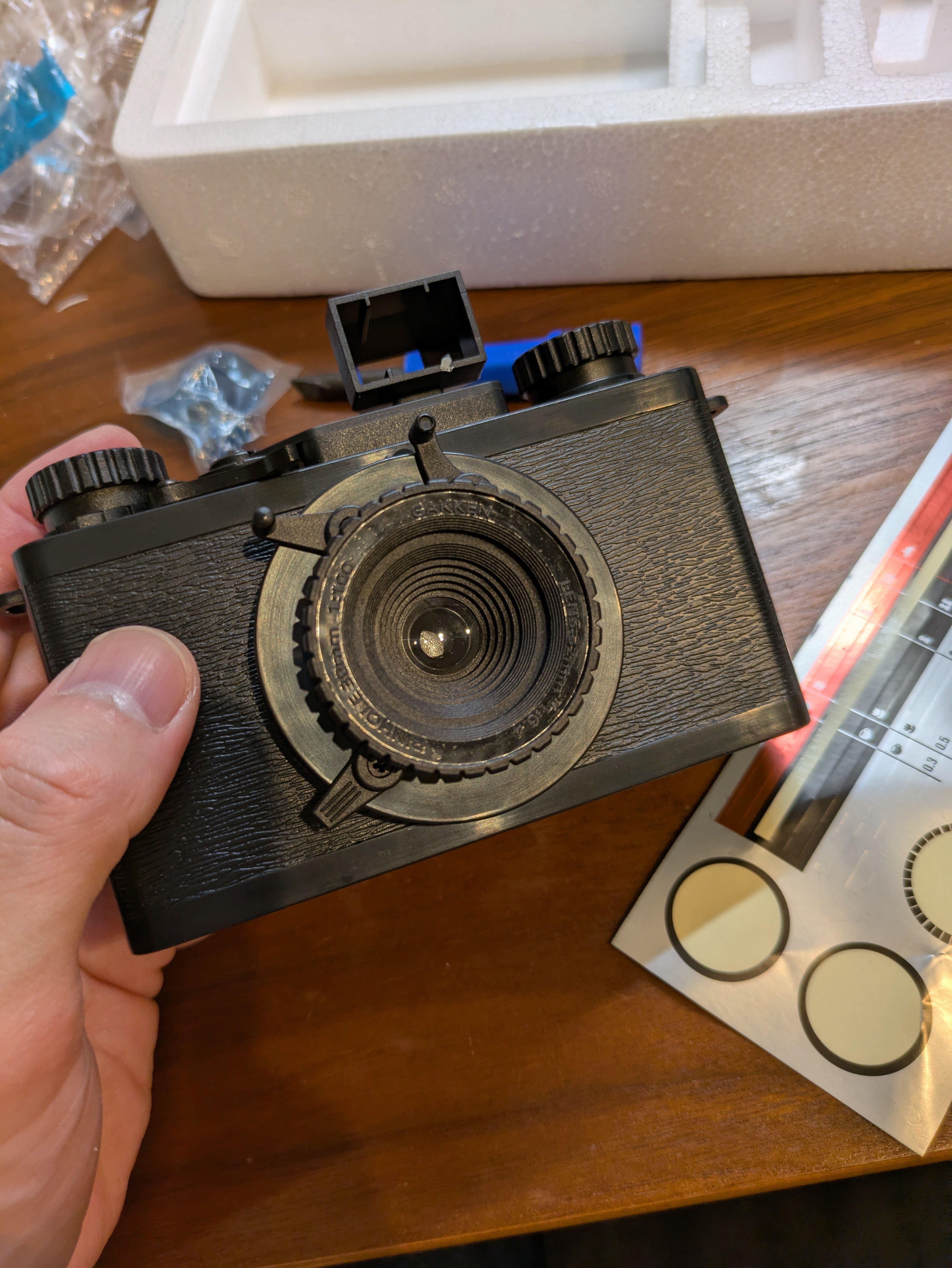 大人の科学の35mmフィルムカメラを入手・写ルンです化した話