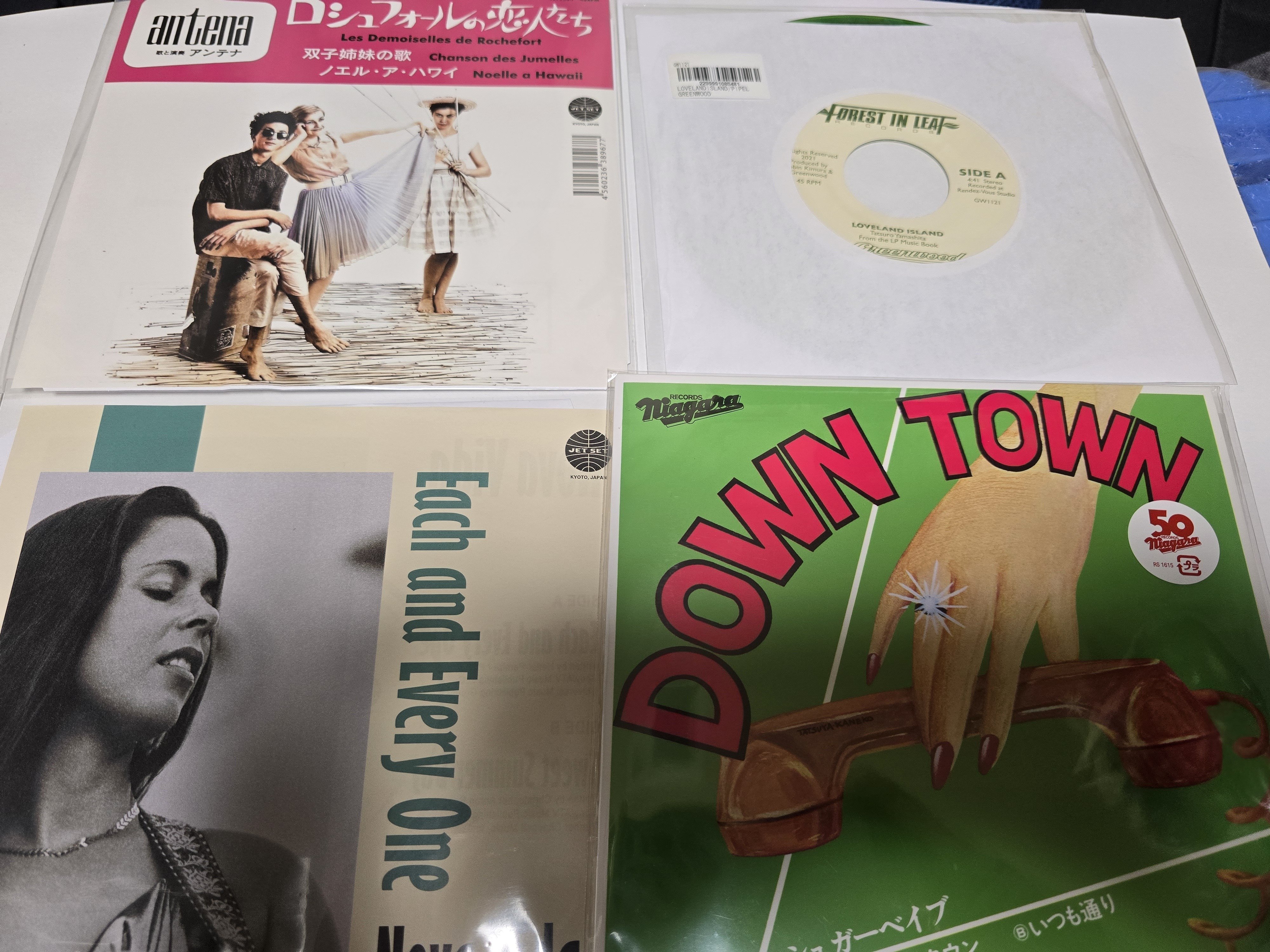 2025年12月15日 JET SET KYOTOさんで買ったEPレコードを視聴する(案外