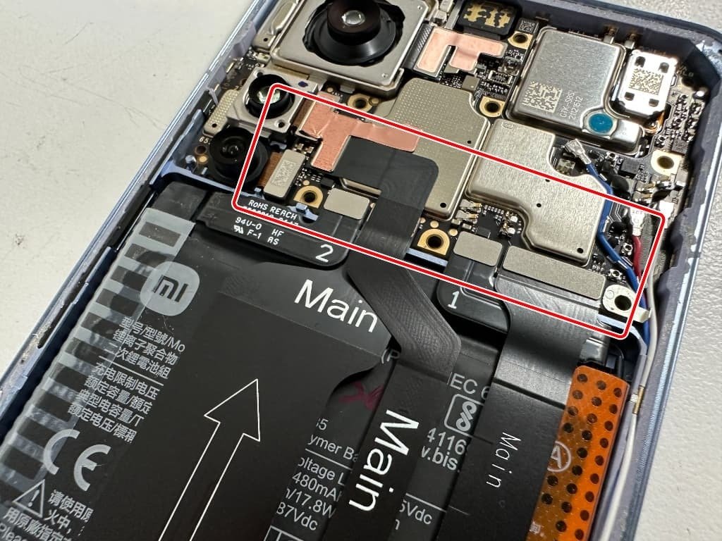 Xiaomi 12T Proの電池交換を8580円で対応中！バッテリーの劣化や膨張は