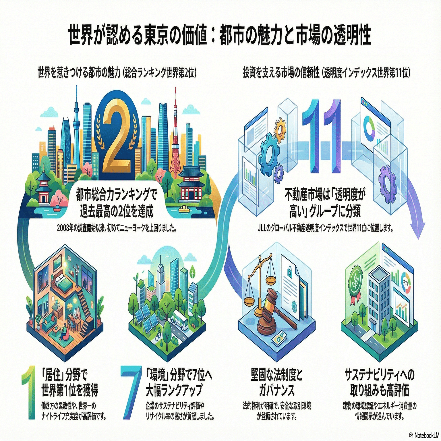 世界2位へ躍進する東京：都市の「磁力」と市場の「透明性」が共存する場所｜japan-realestate