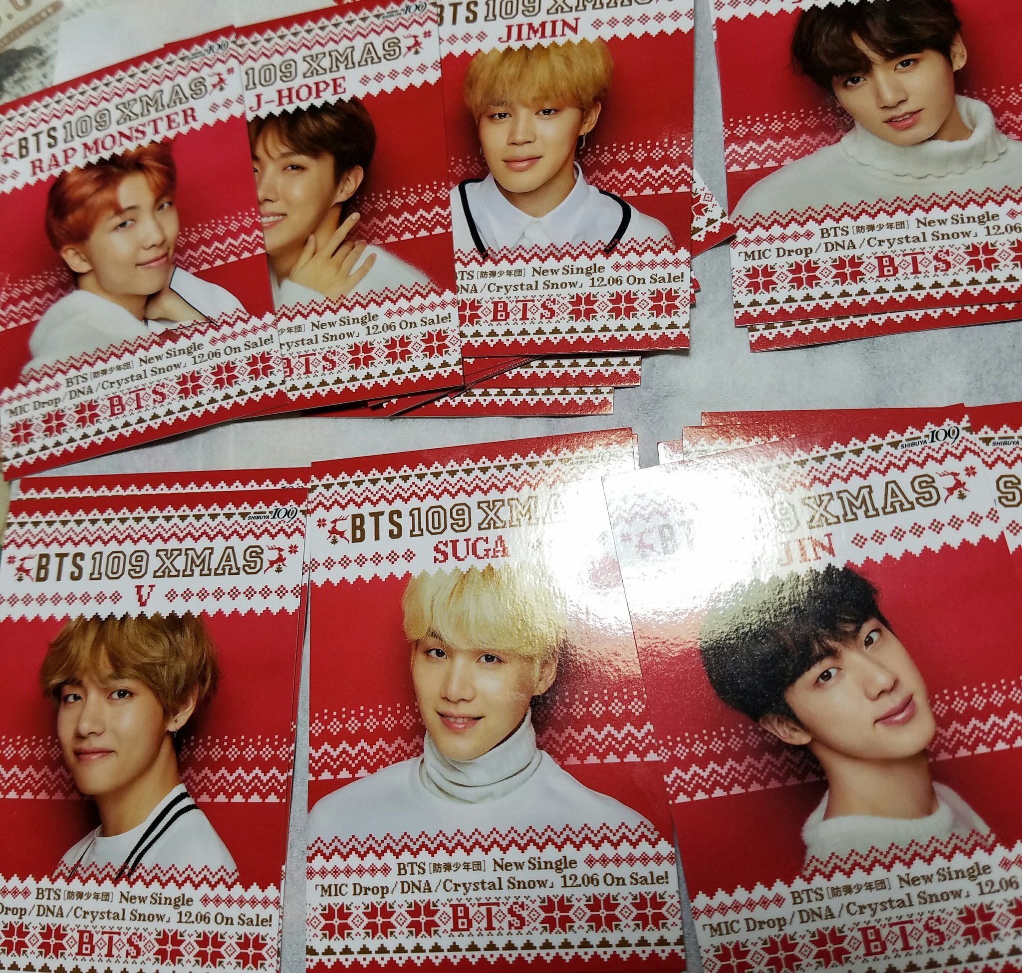 BTS ジョングク 109 ポップアップストア クリスマス トレカ BTS(防弾少年団)にハマってから7年弱経っちゃった人の話】その7(ストア