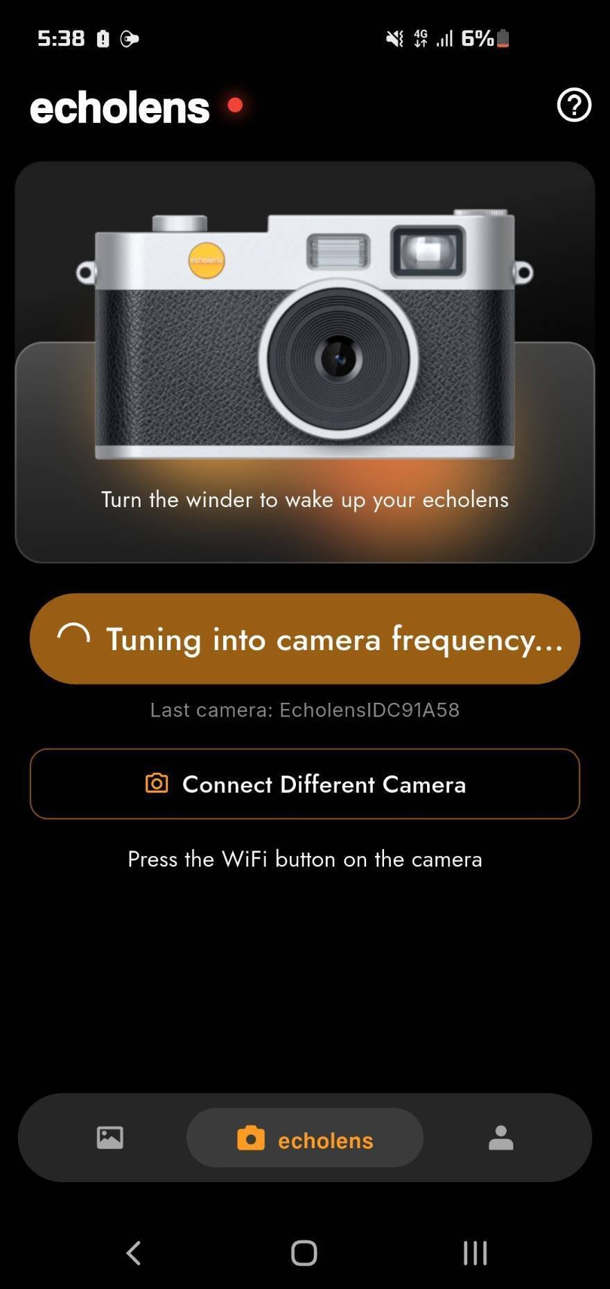 巻き上げ付きスクリーンレスカメラ「Echo Lens」を使ってみた感想