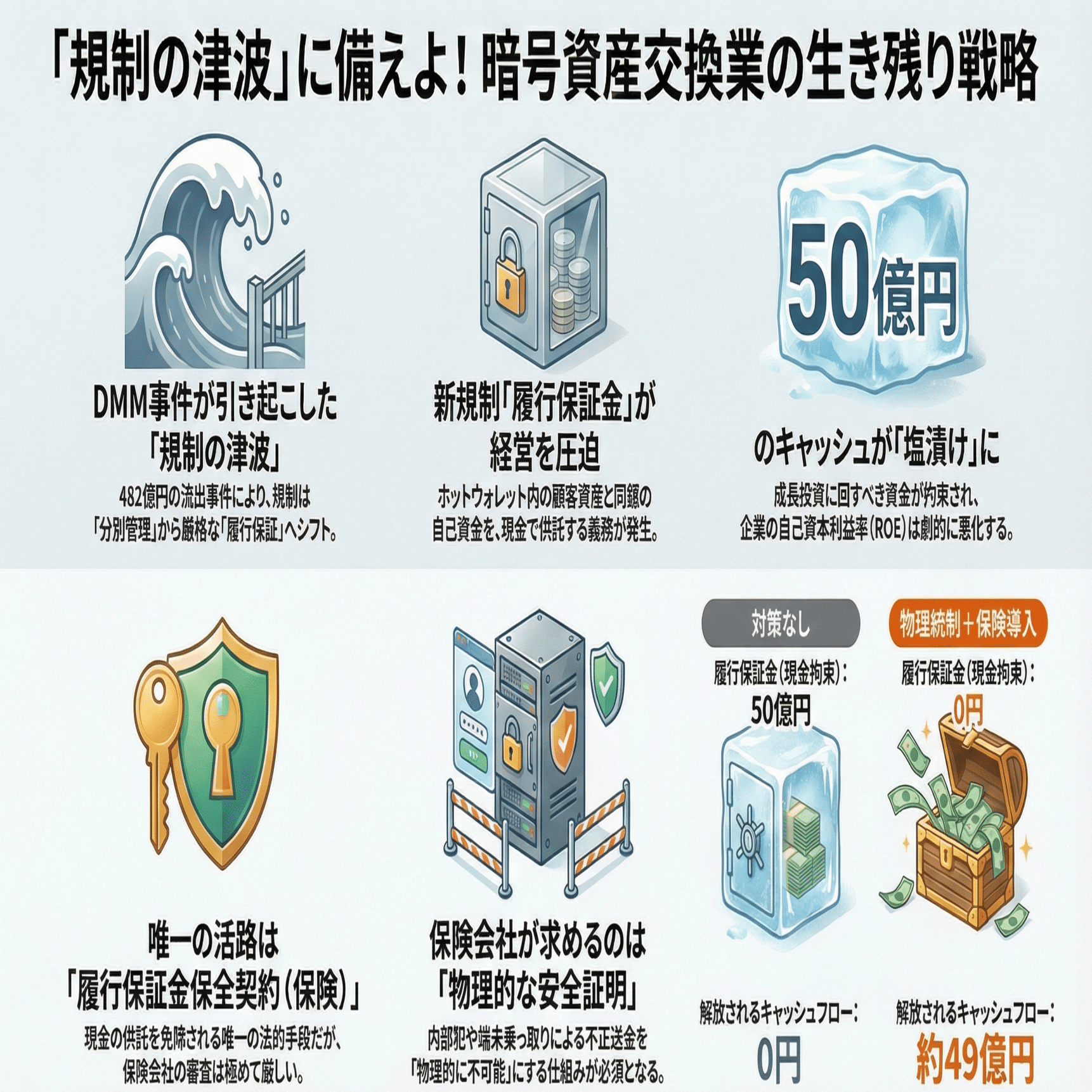 暗号資産交換業への履行保証金義務化と「Active Insurance」への転換｜Vlightup | デジタルとリアルを繋ぐ、新しい信頼のカタチ  -ブライトアップ株式会社