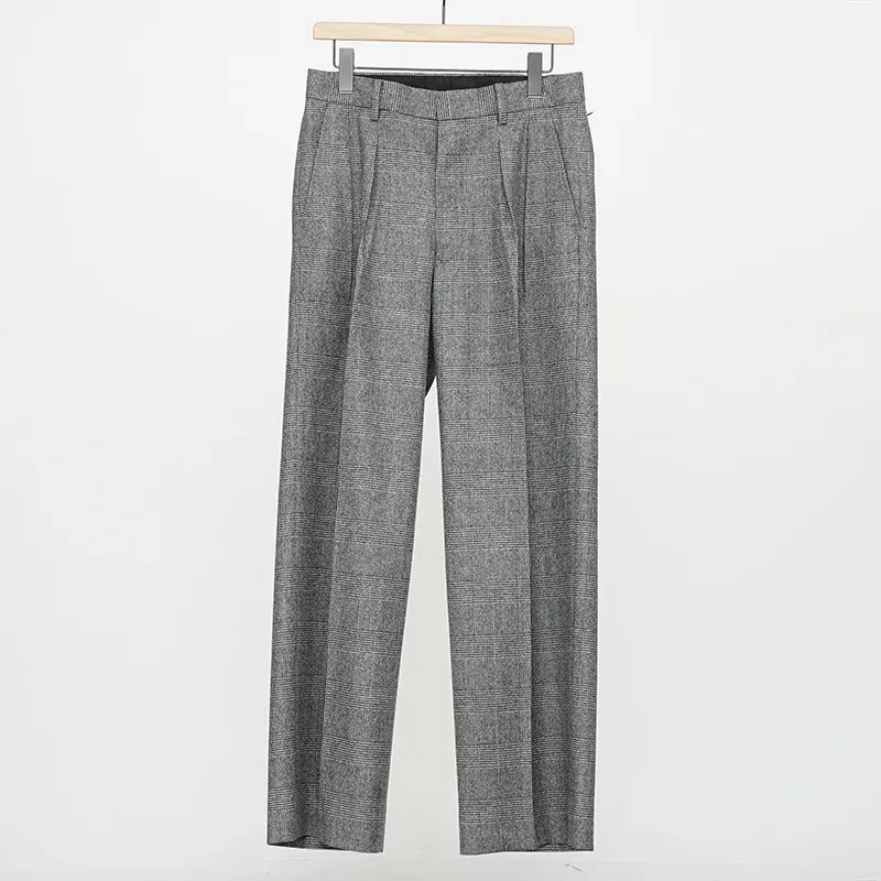 大人のためのチェックパンツ」【NIKKI ESSENTIAL PIECES】 のWO/CA